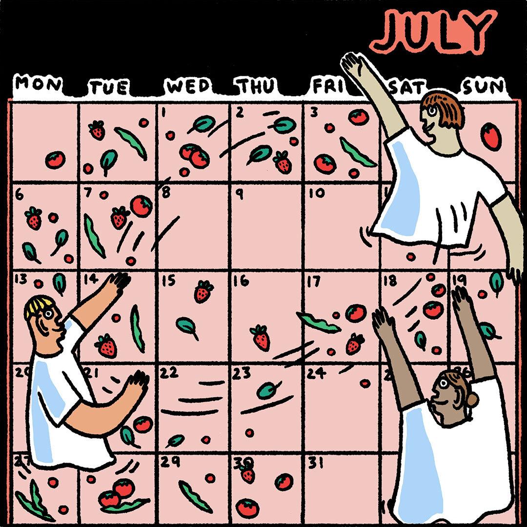 JULY CALENDER TO SEND