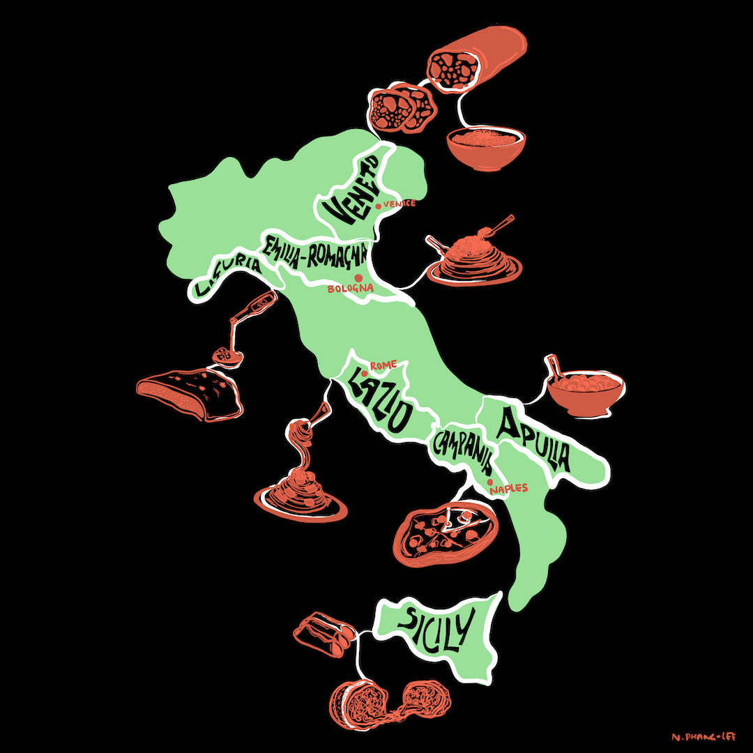 The Foods of Italy