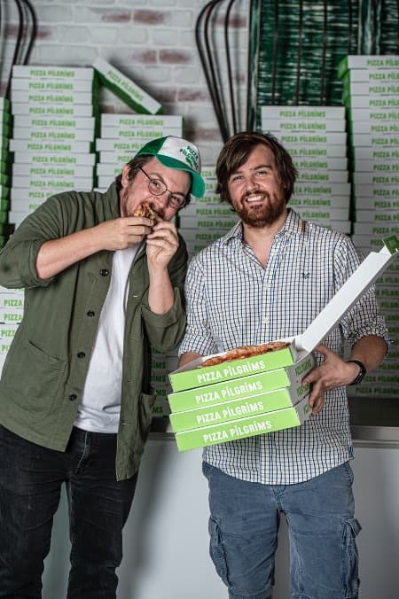 Pizza Pilgrims Founders James Thom Elliott