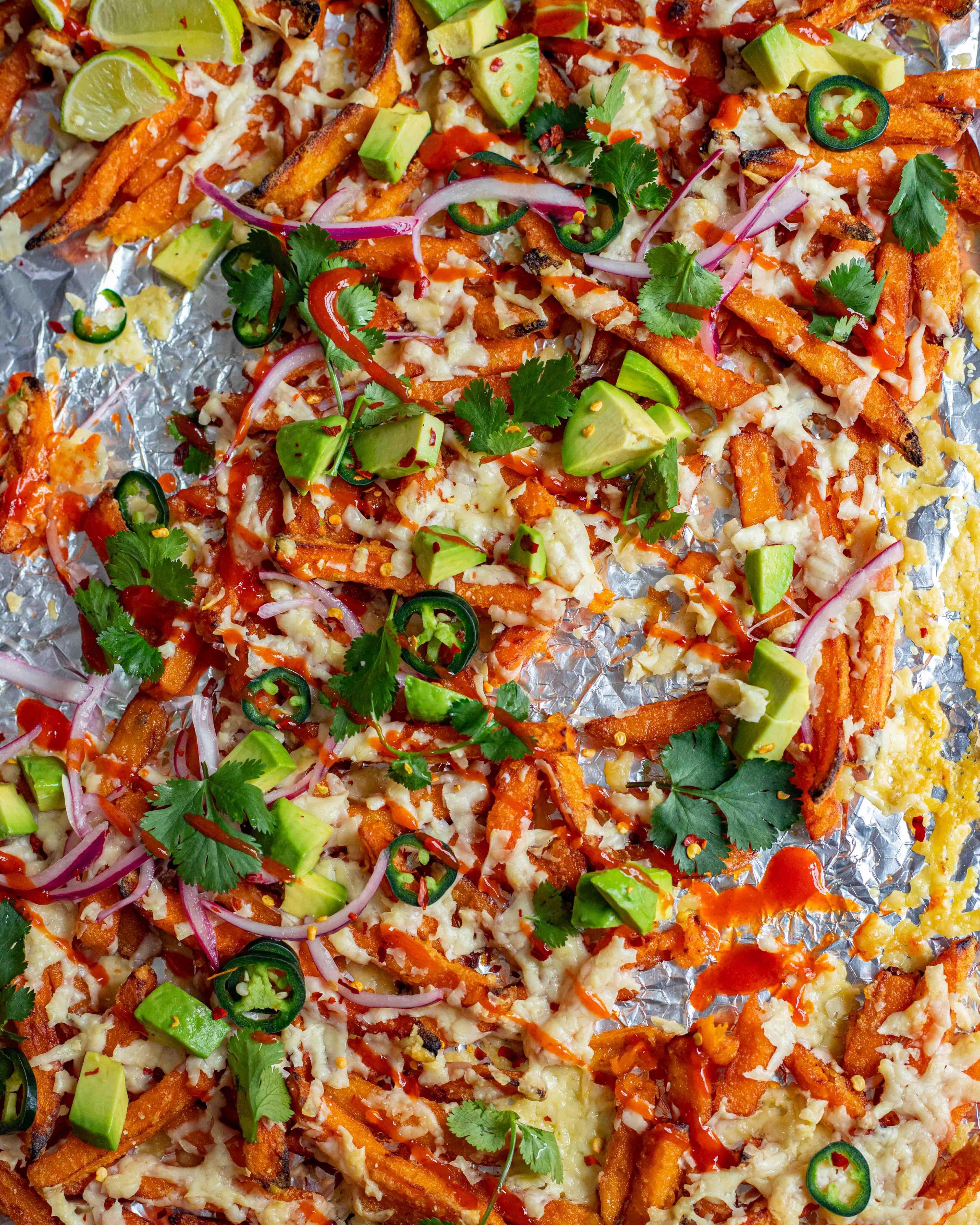 Easy Sweet Potato Nachos