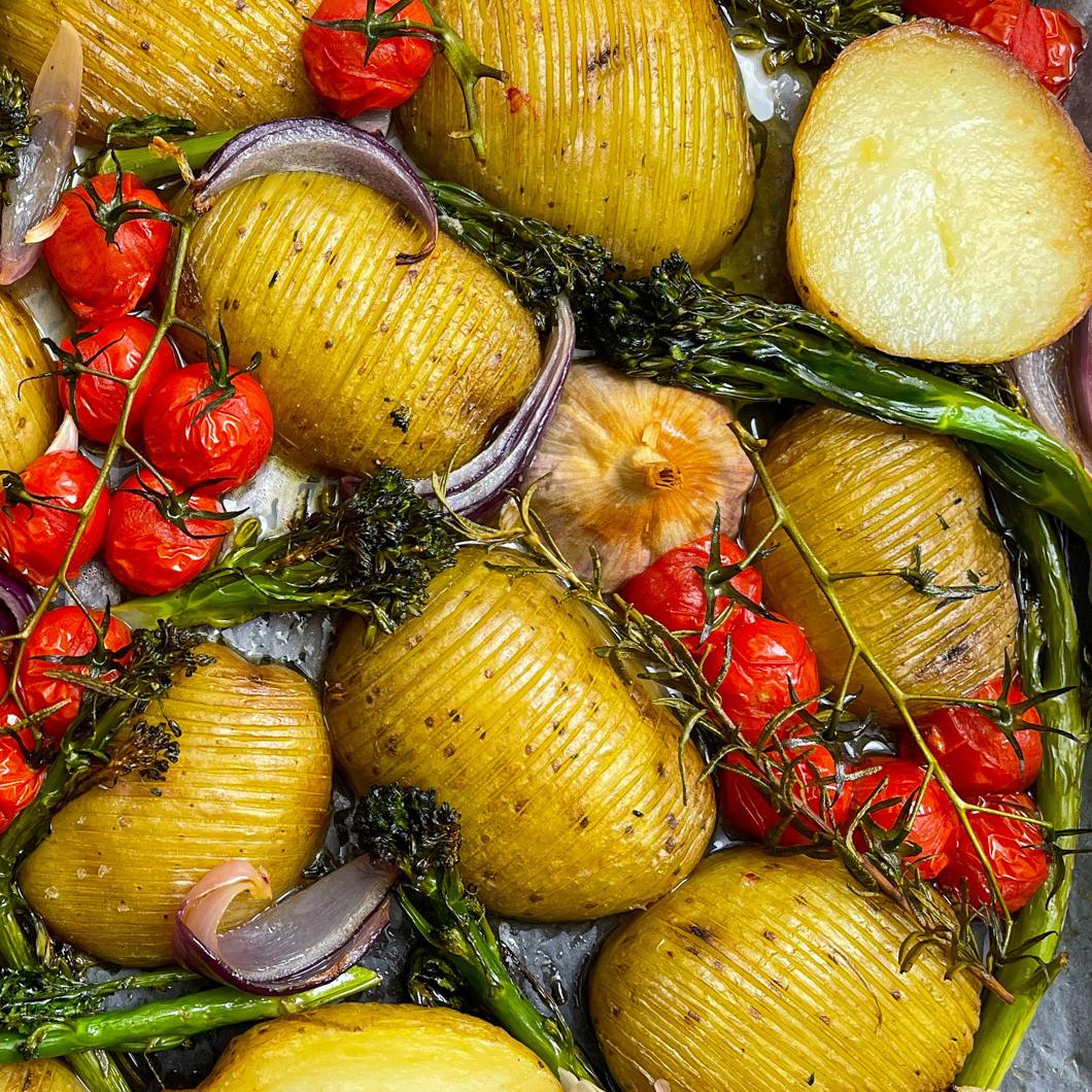 Perfect Hasselback Potatoes