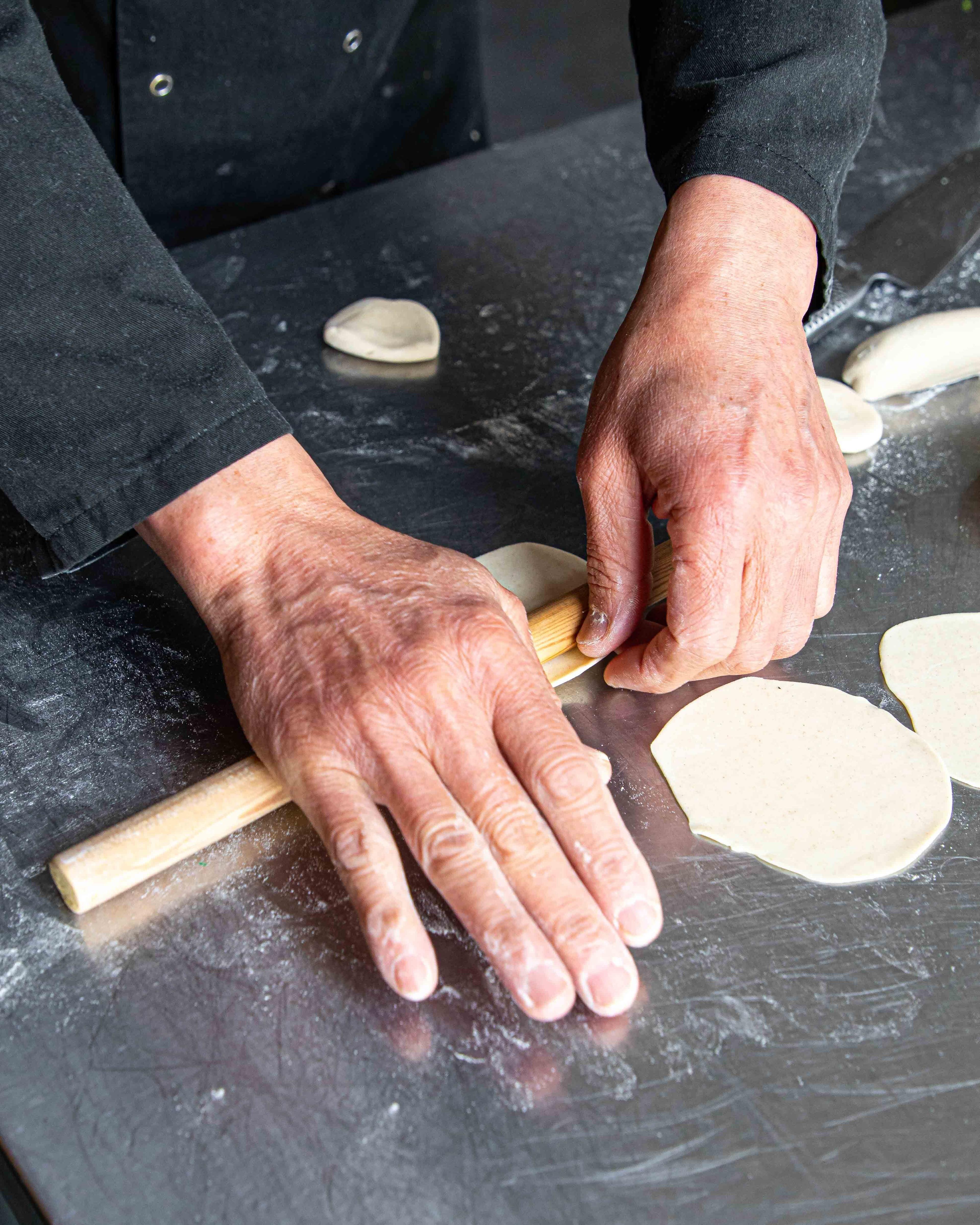 Transform The Dough Into Wrappers