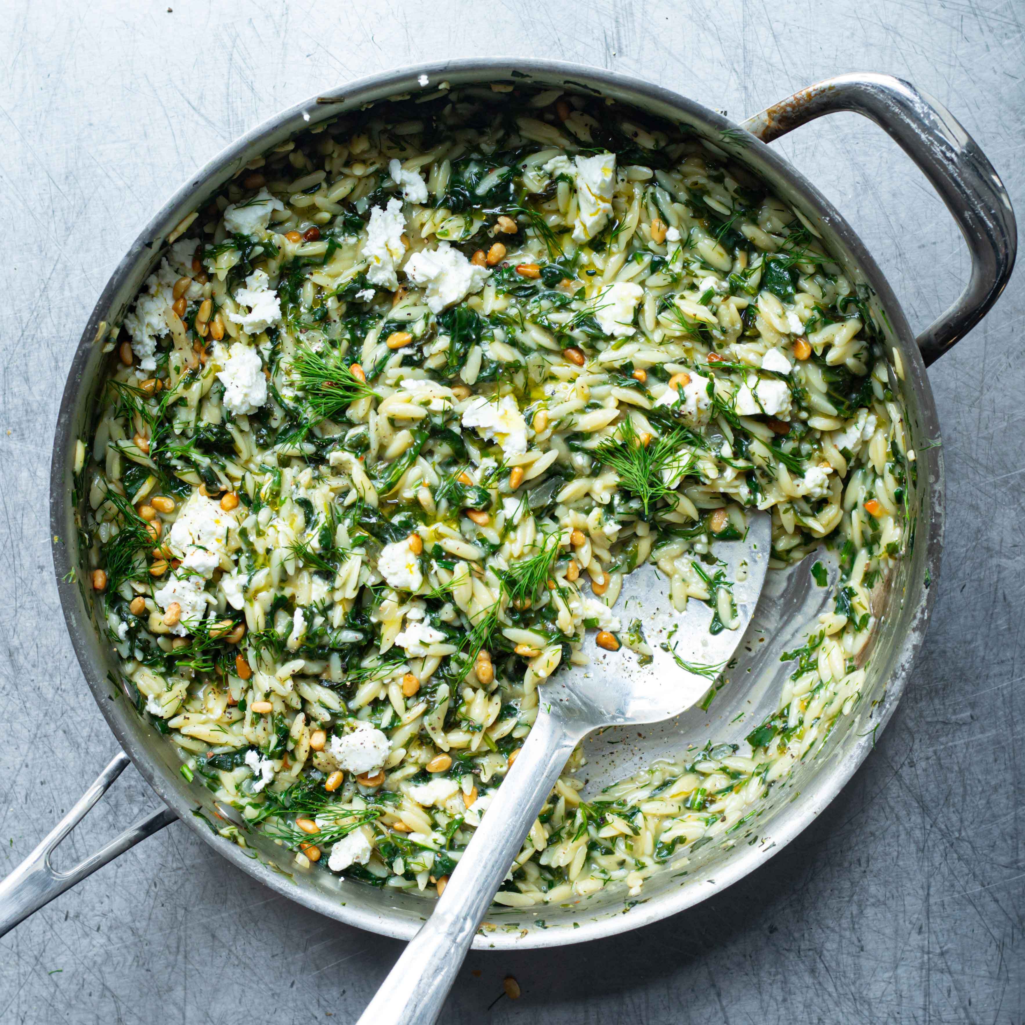 Spanakopita Orzo