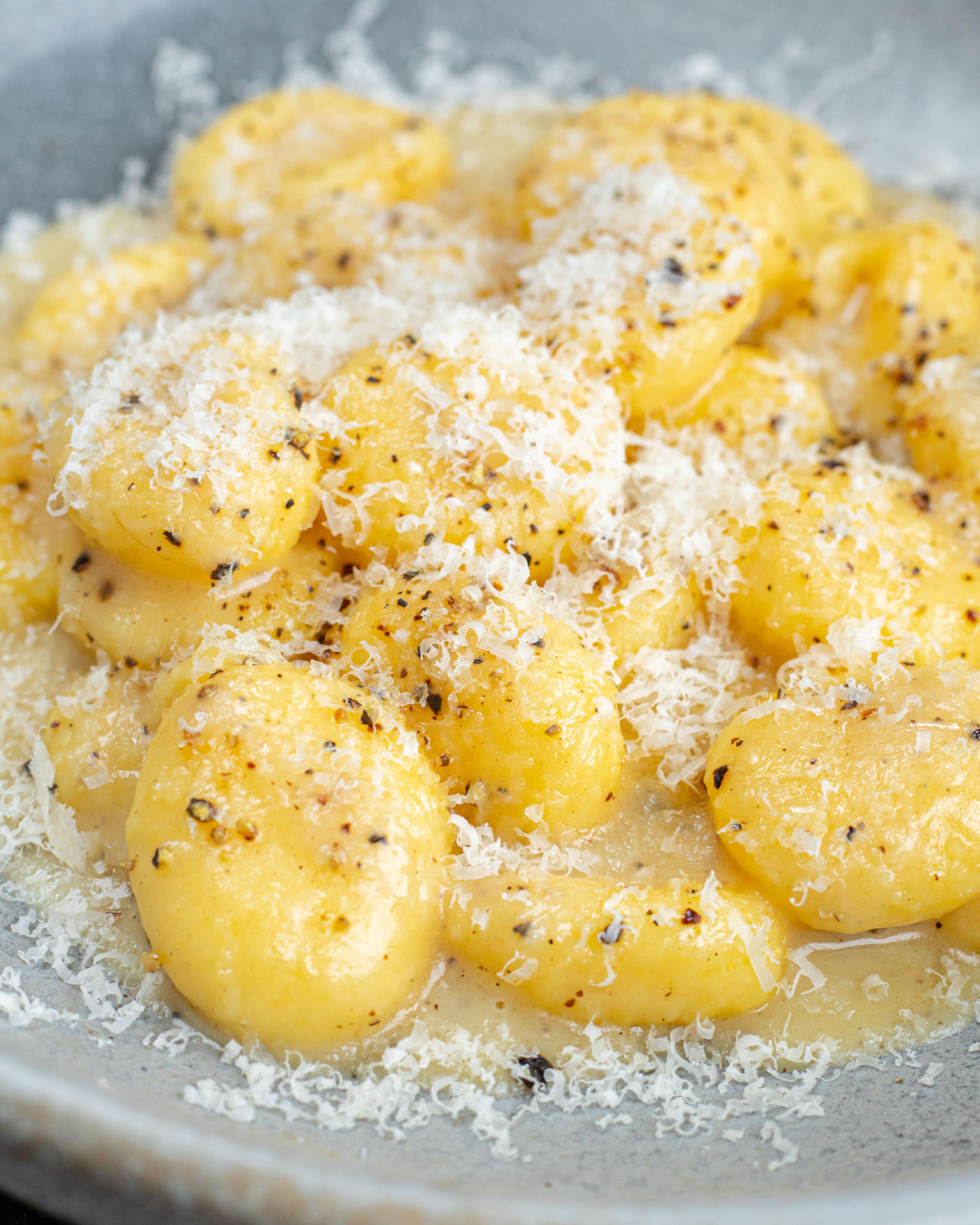 Cacio e Pepe Gnocchi