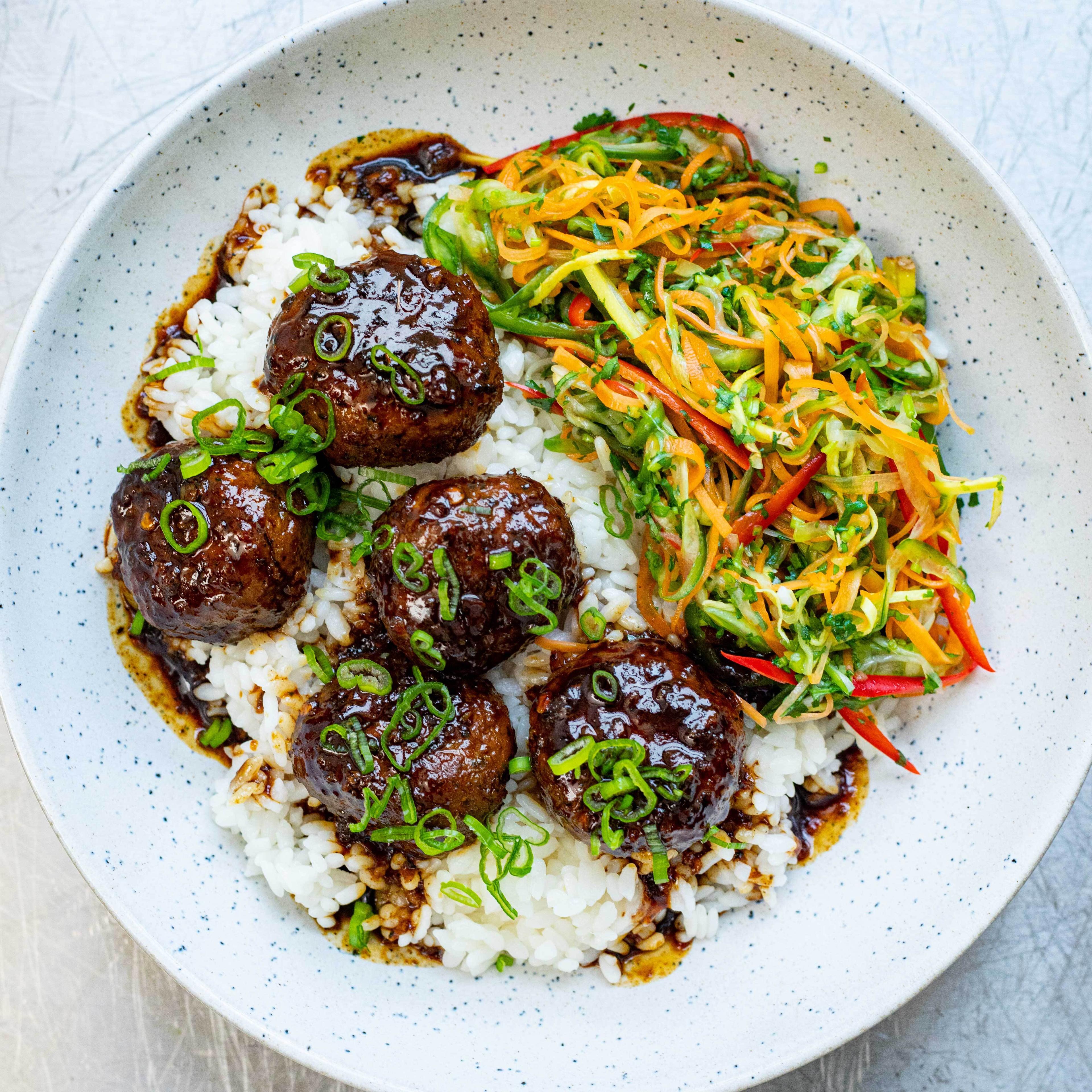 Easy Lemongrass Pork Meatballs