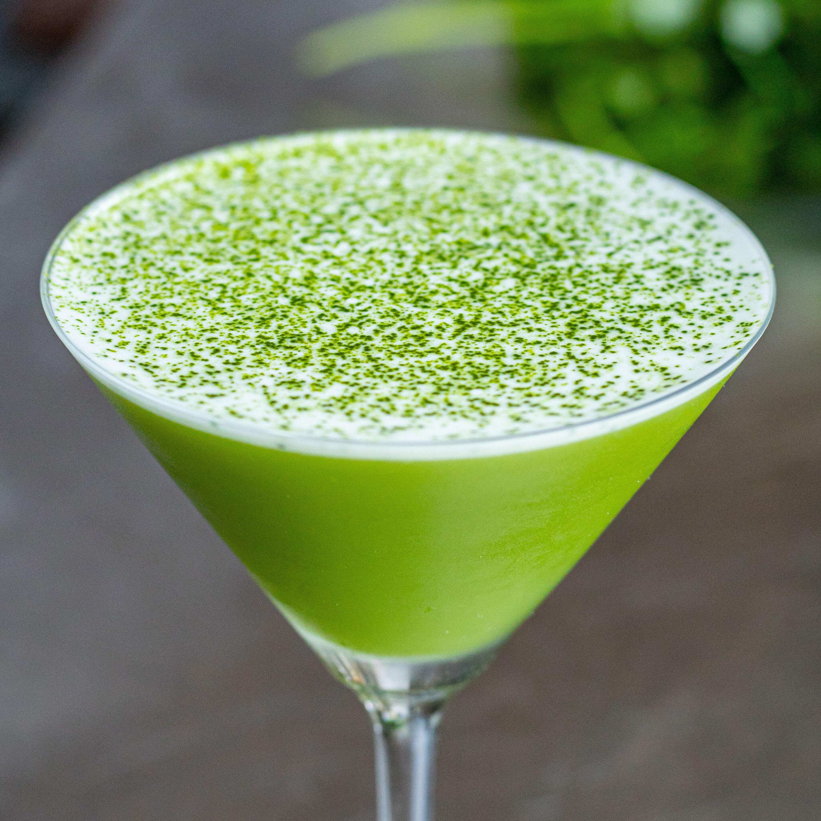 Matcha Tea Gin Sour