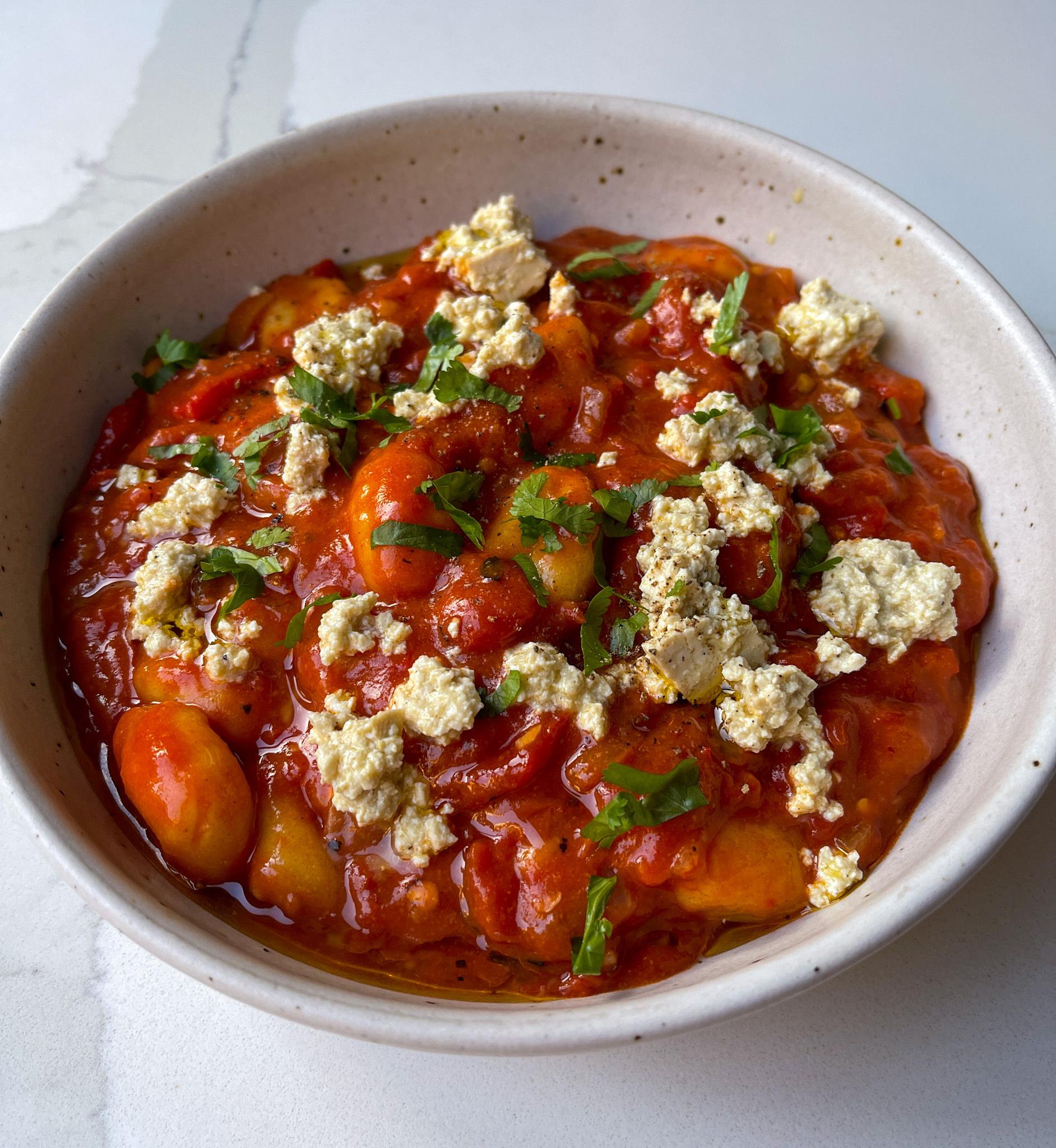 Shakshuka Inspired Gnocchi