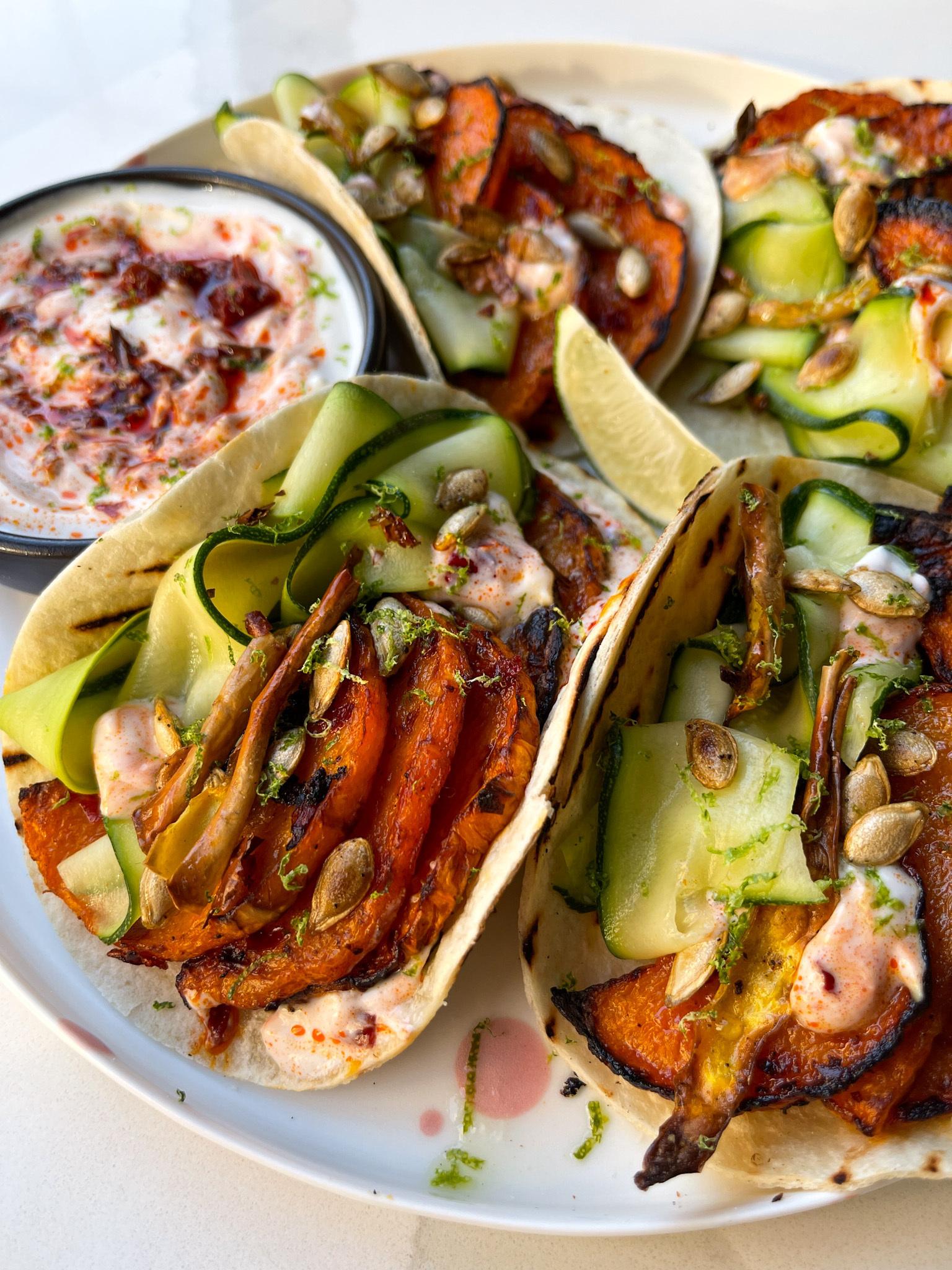 Six Ingredient Squash Tacos