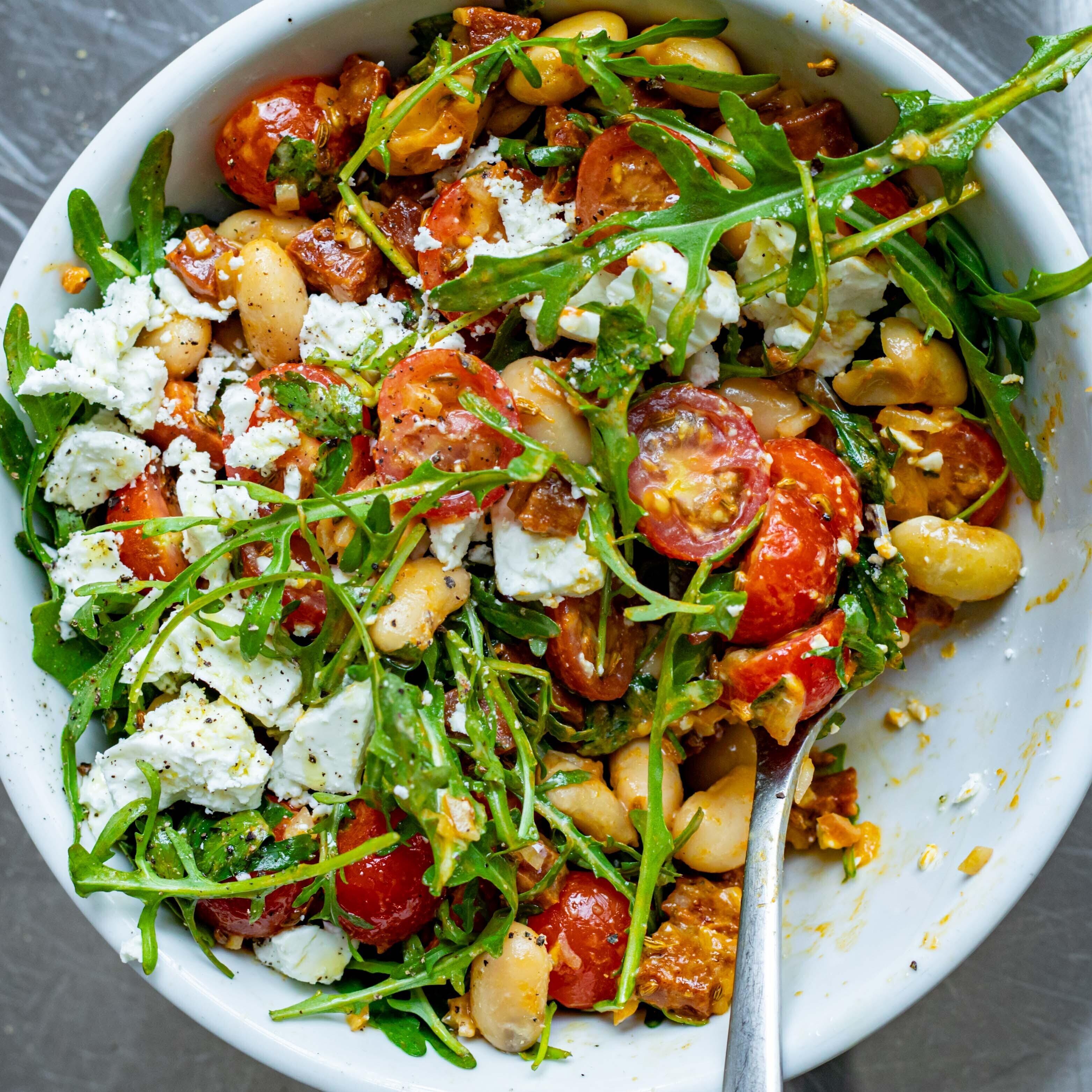 Bean Chorizo Salad