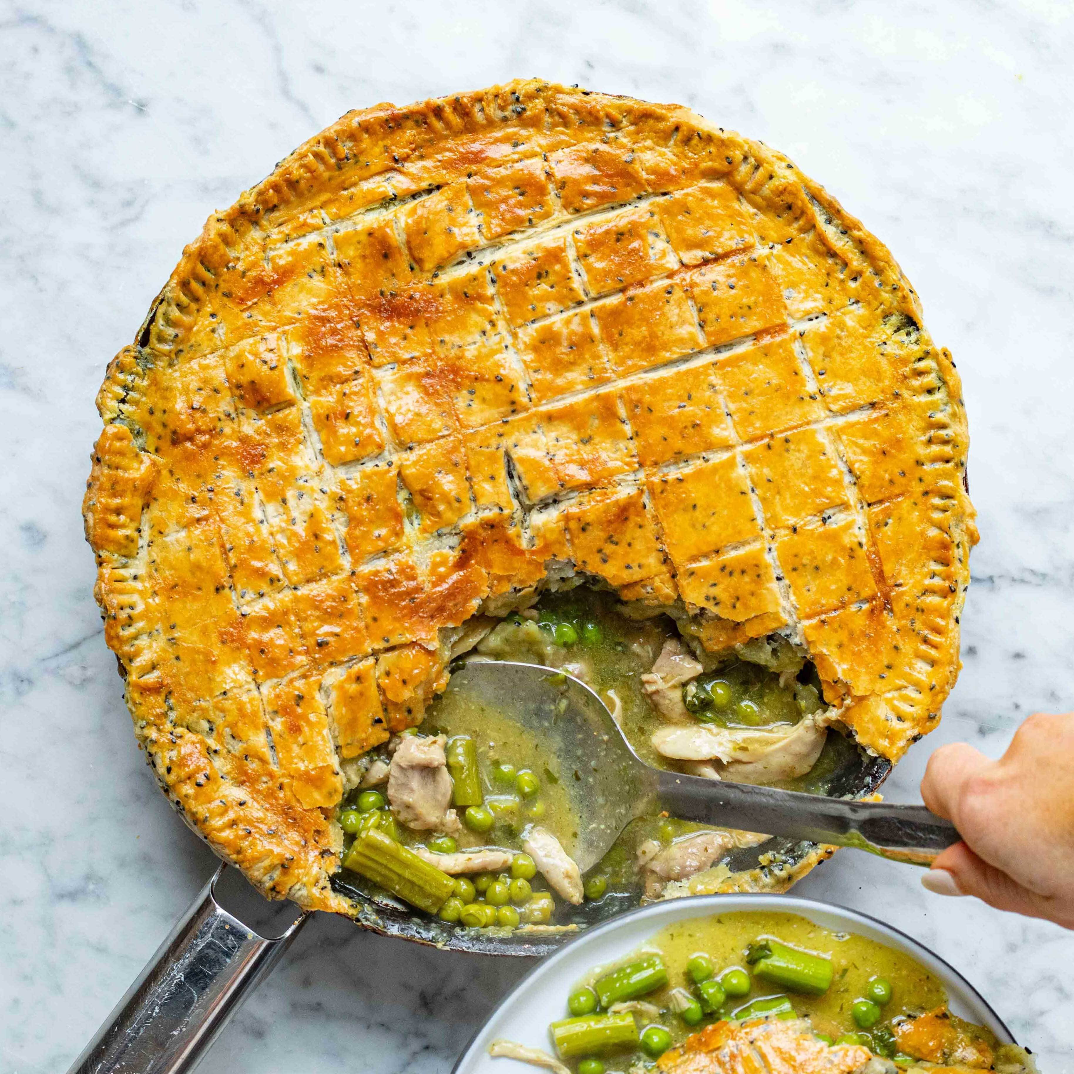 Chicken Curry Pie