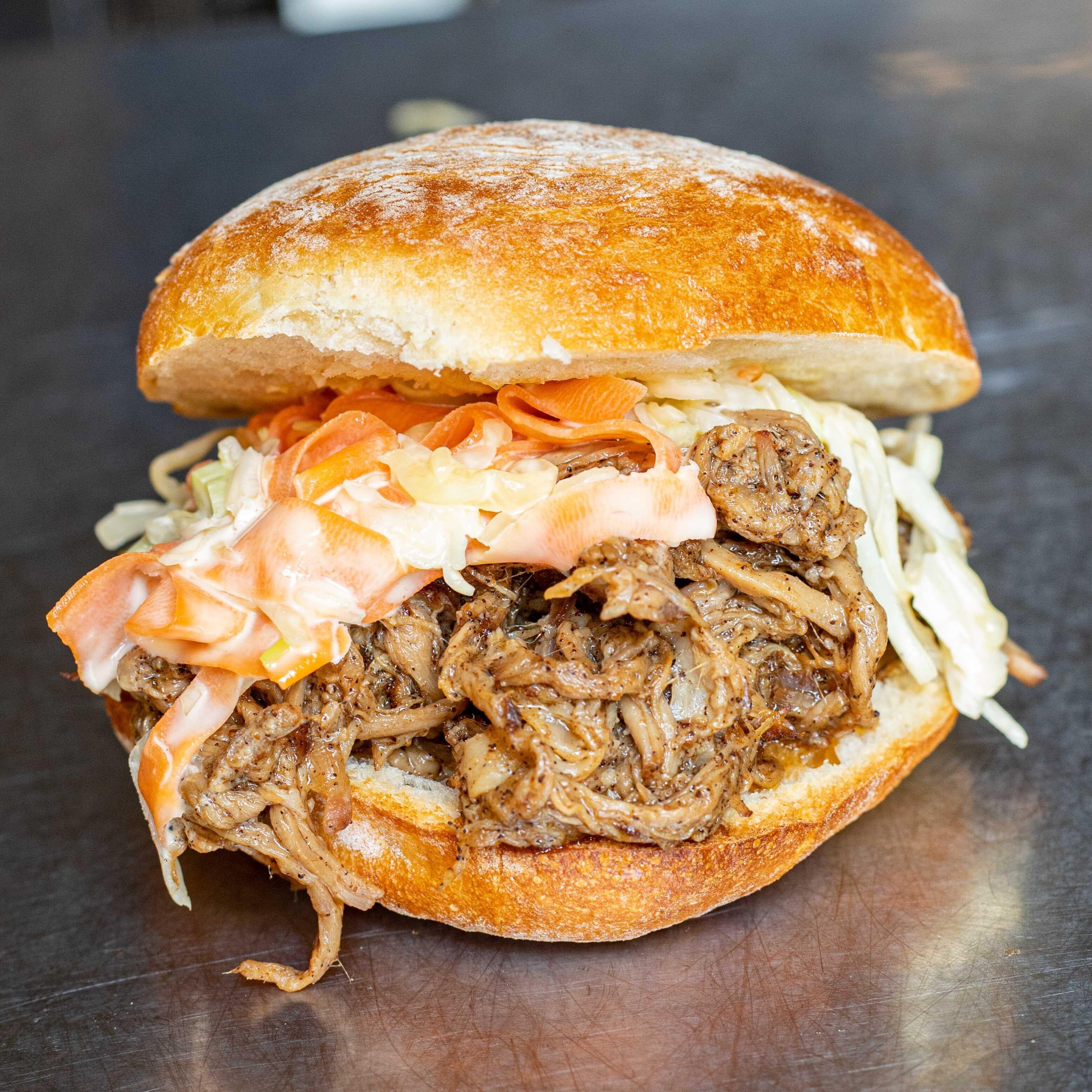 Easy Pulled Pork Sandwich Ruben