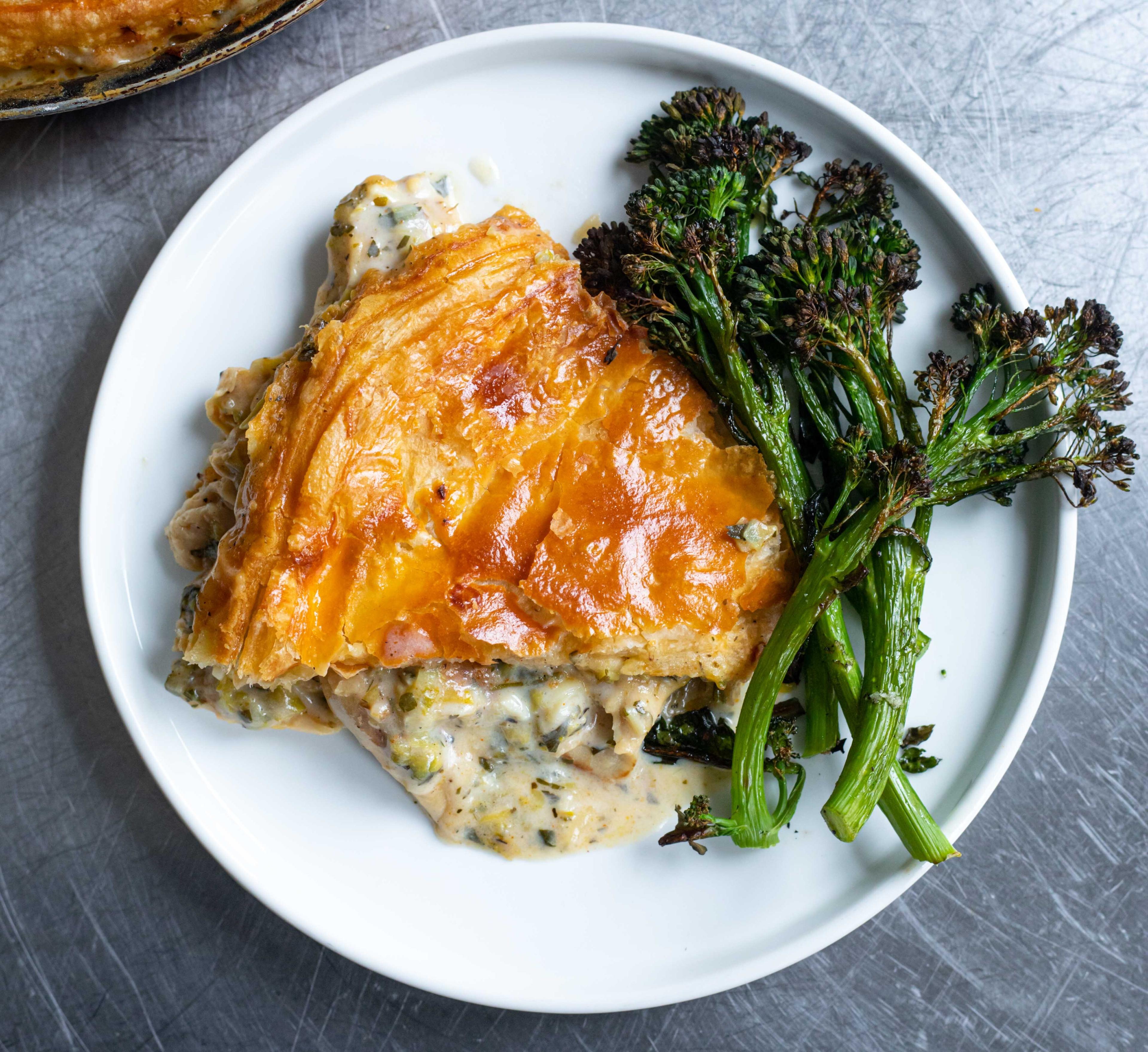 One Pot Veggie Leek Pie