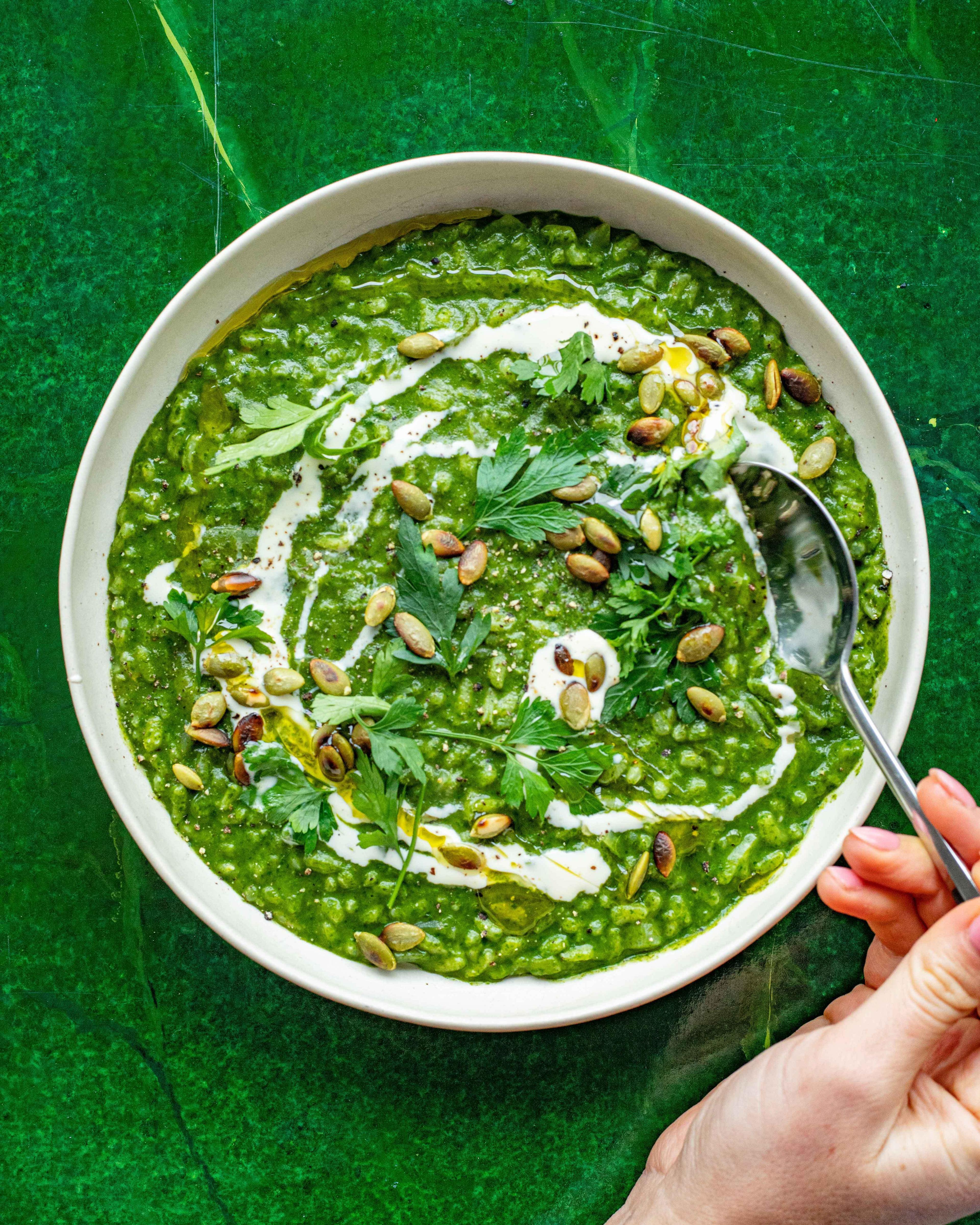 Super Green Risotto