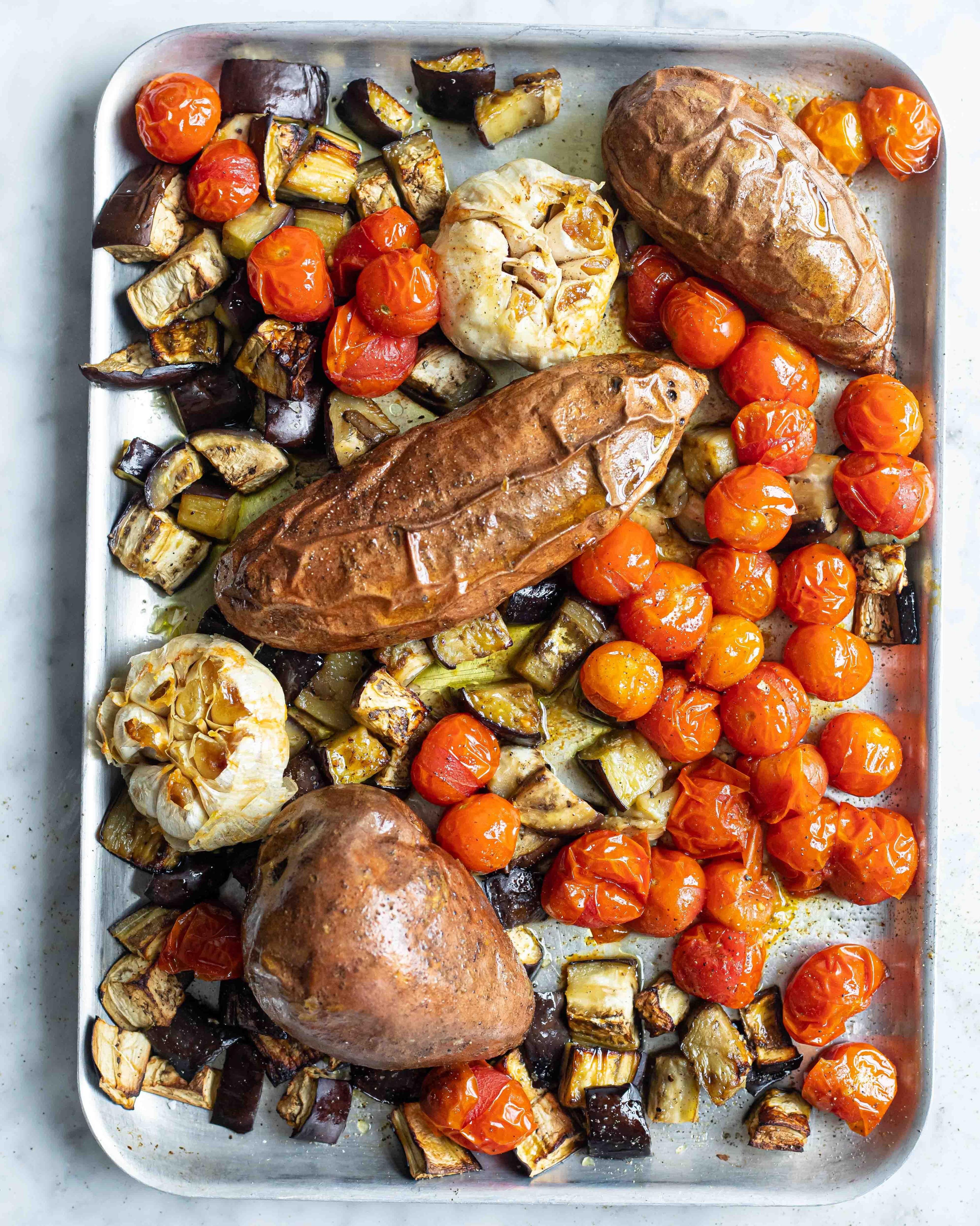 Batch Prep Roasted Vegetables