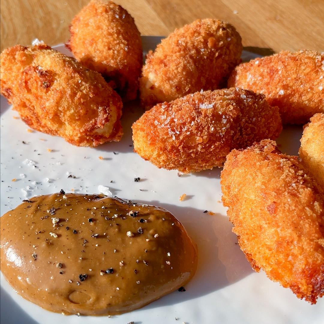 Gravy Mayo Mashed Potato Croquettes