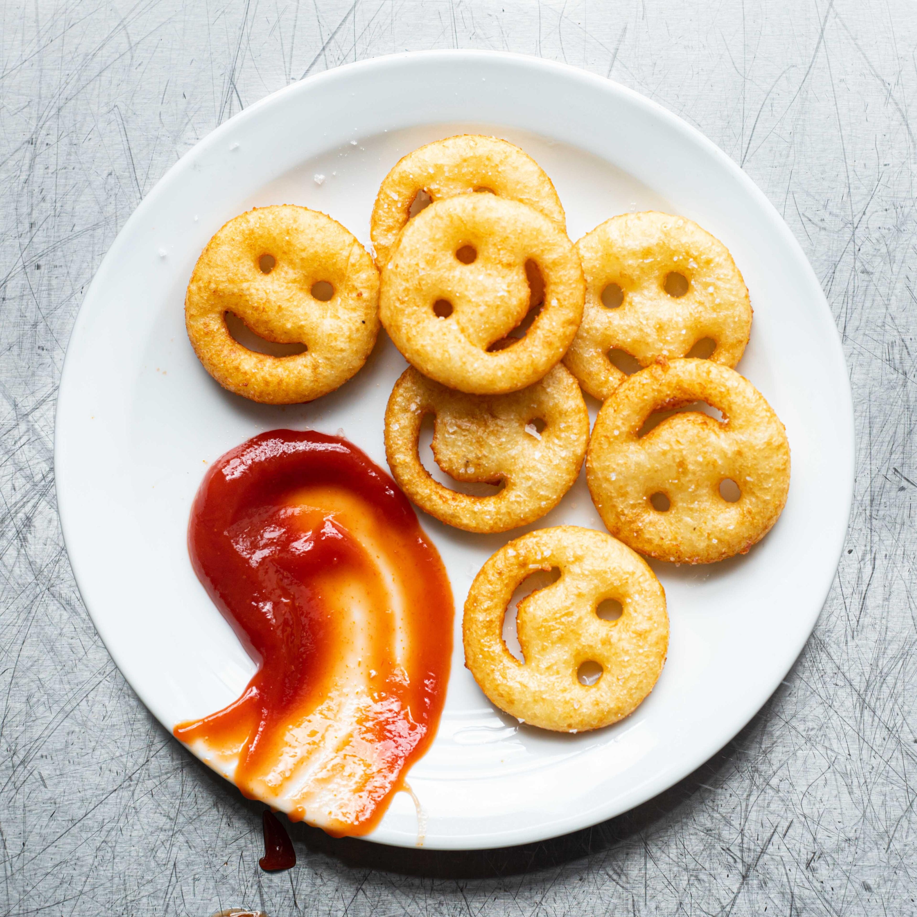 Homemade Potato Smileys