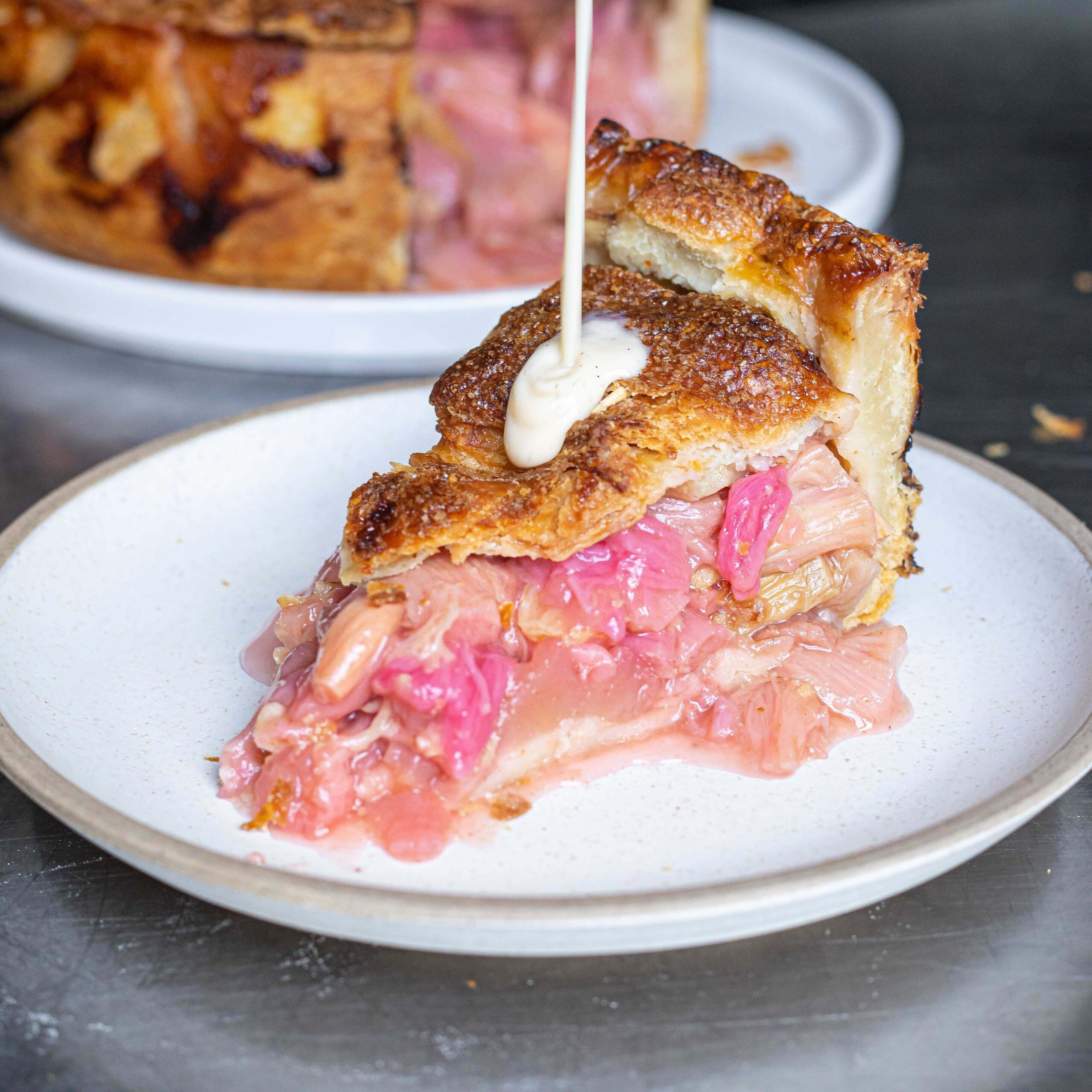 Rhubarb Custard Pie Recipe