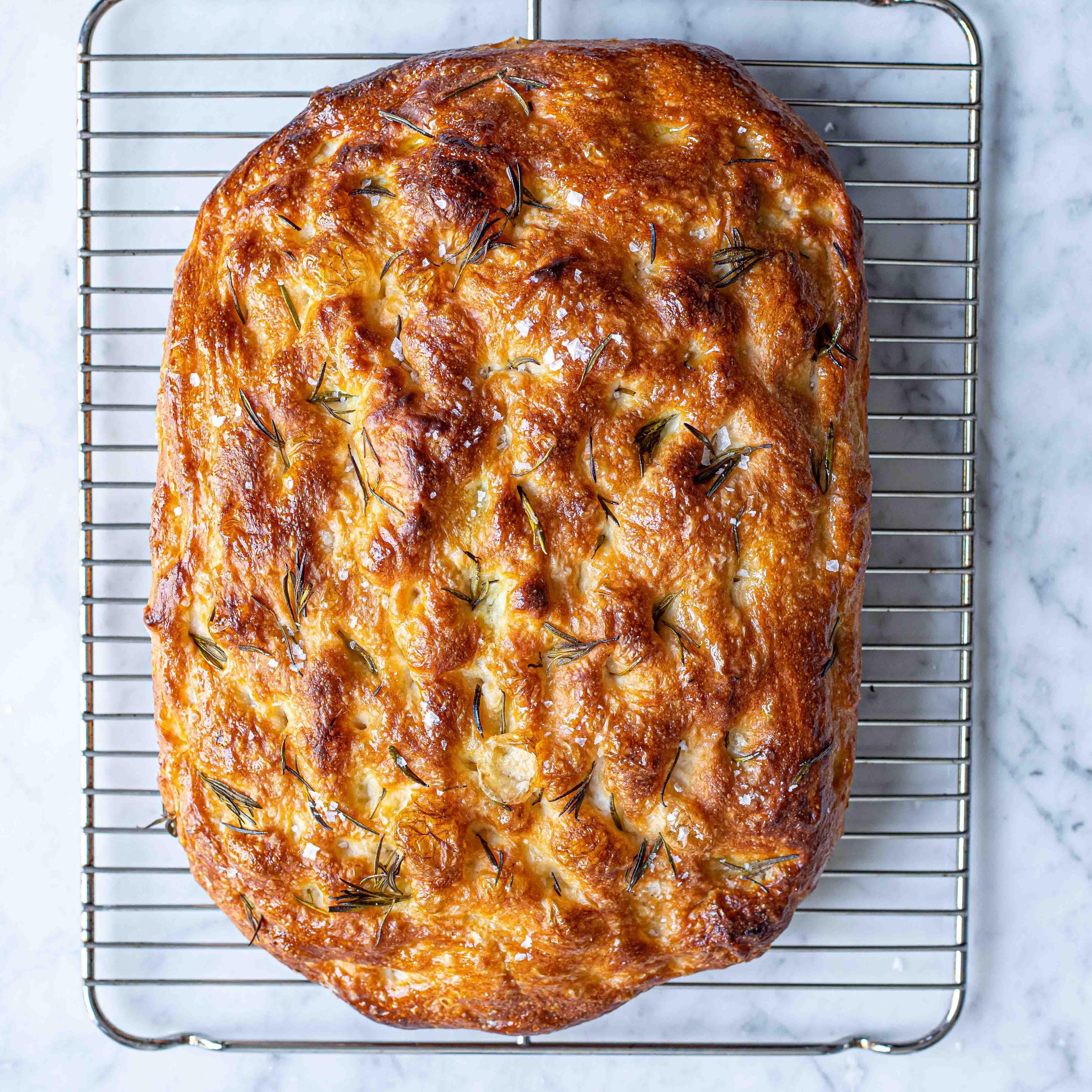 Sea Salt Rosemary Focaccia