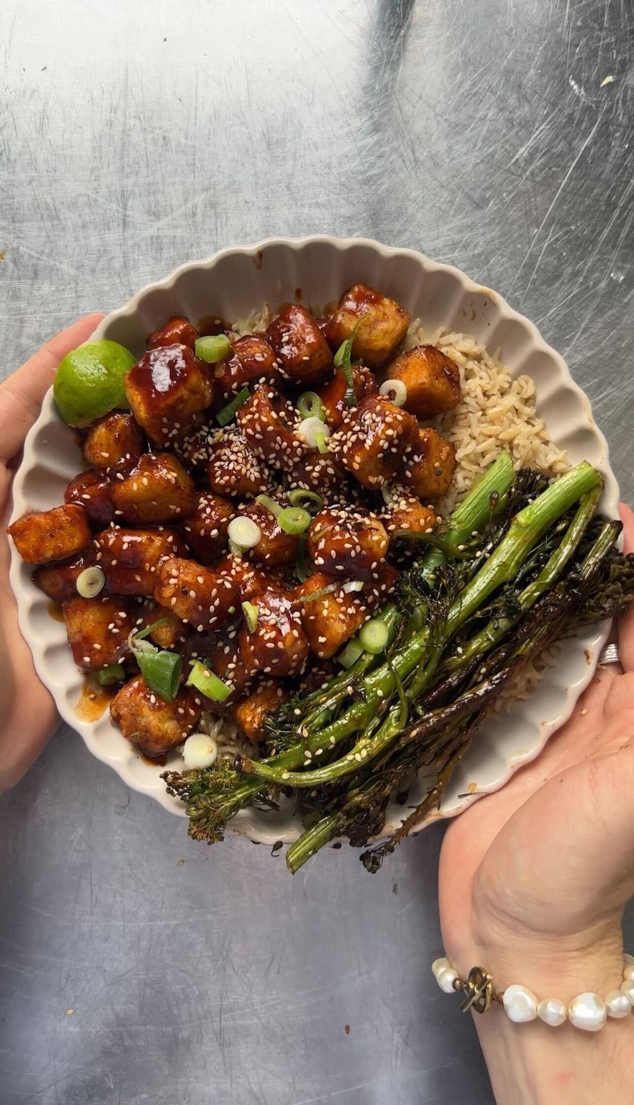 Sweet Sticky Tofu