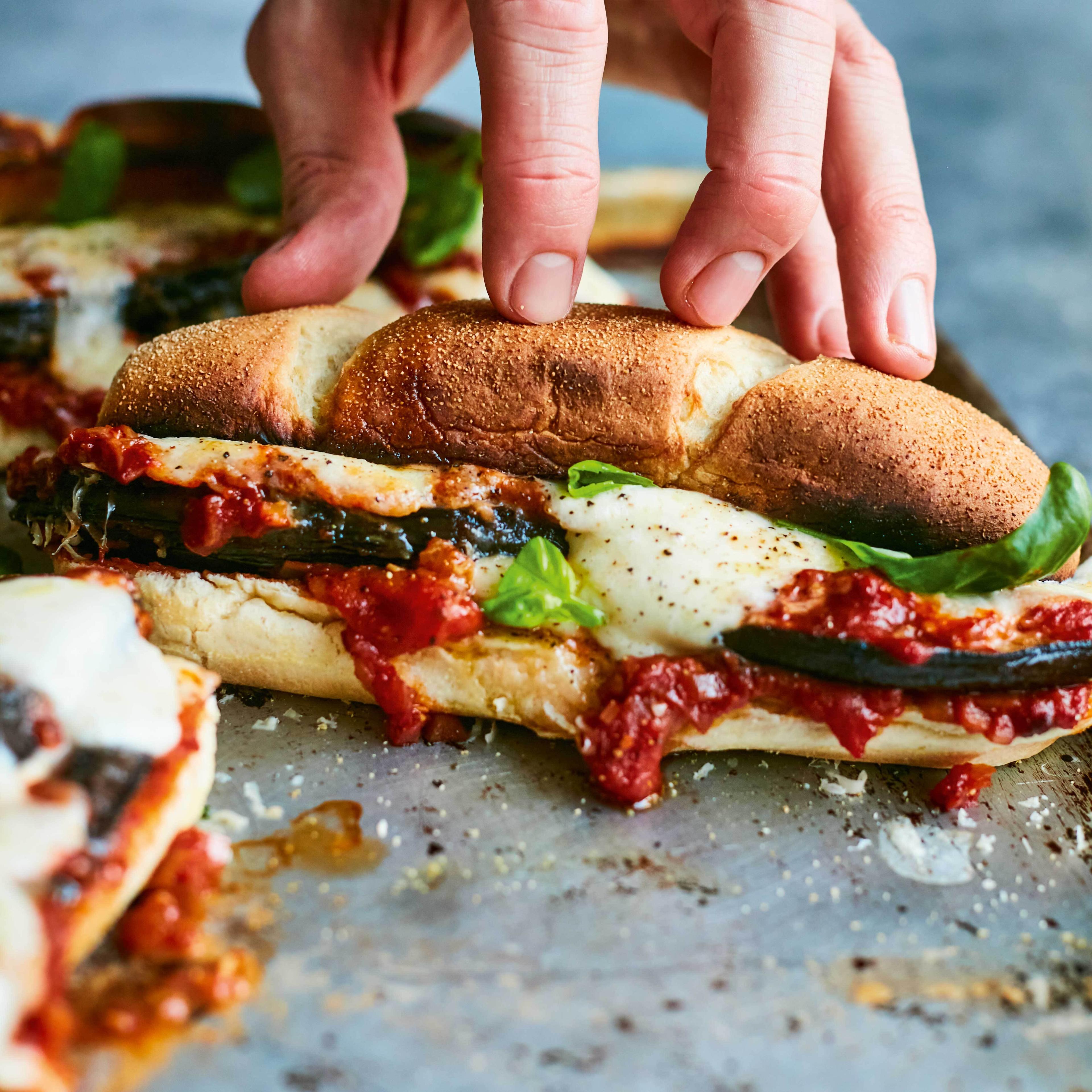 Aubergine Parmigiana Sub