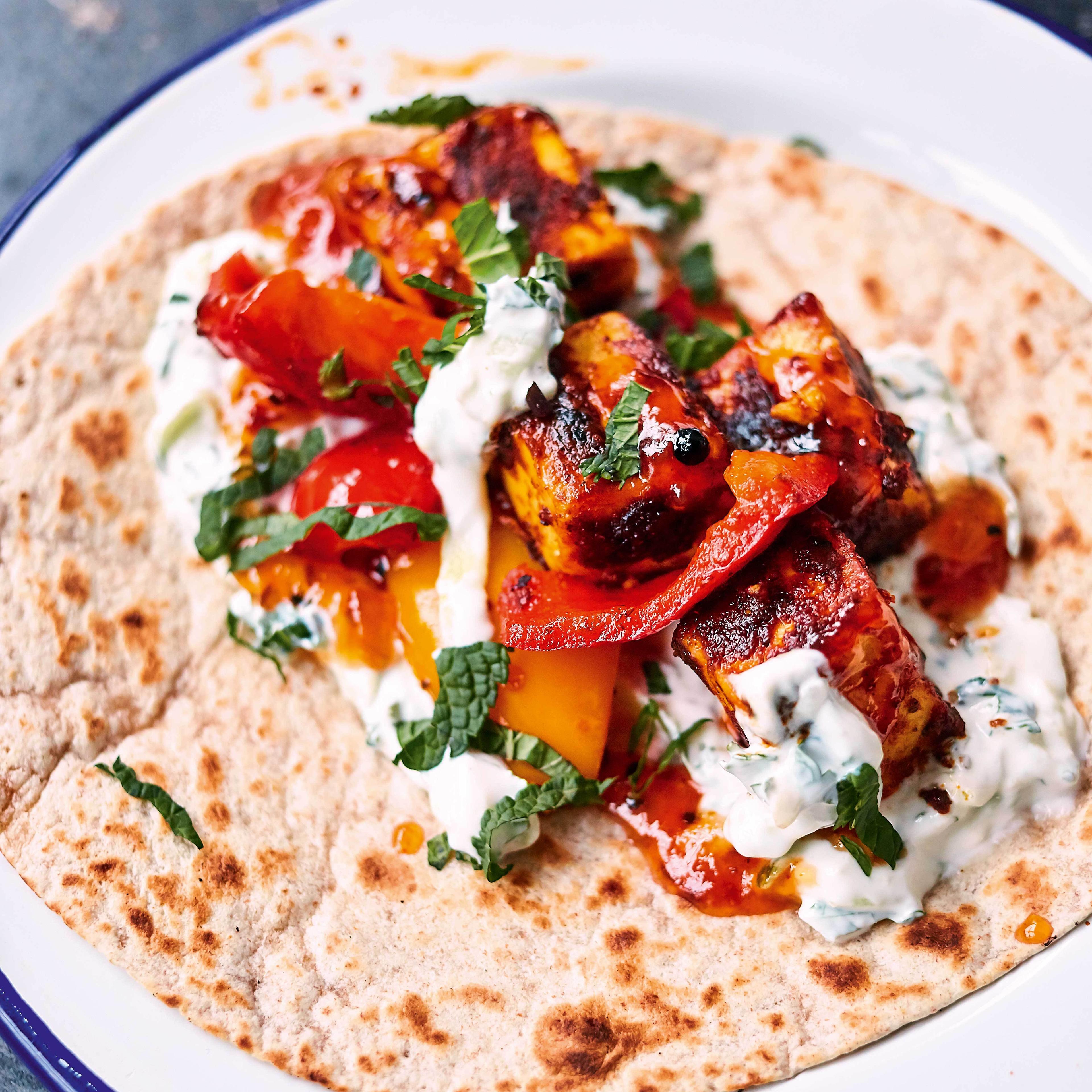 Tikka Paneer Wraps