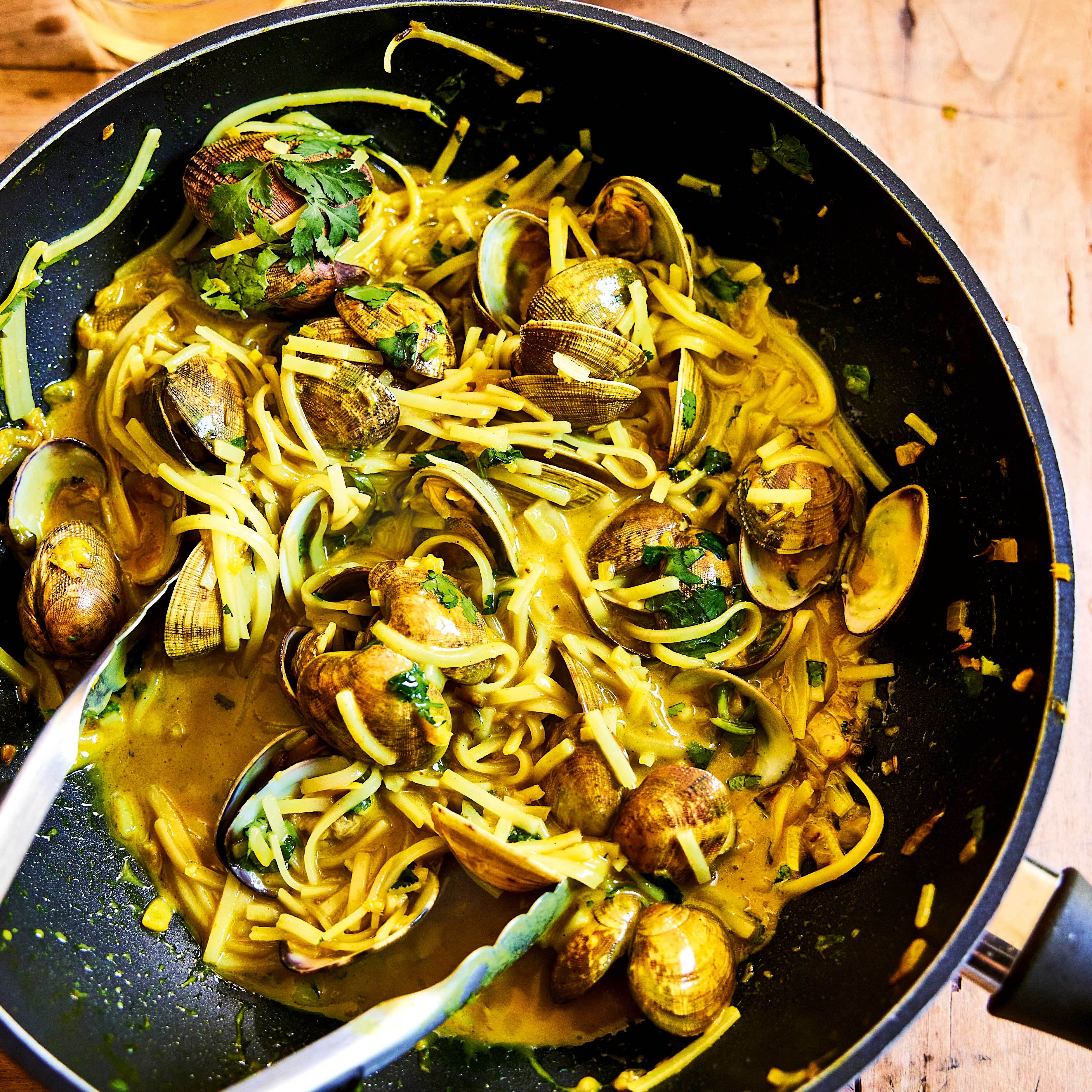 Curried Clam Noodles