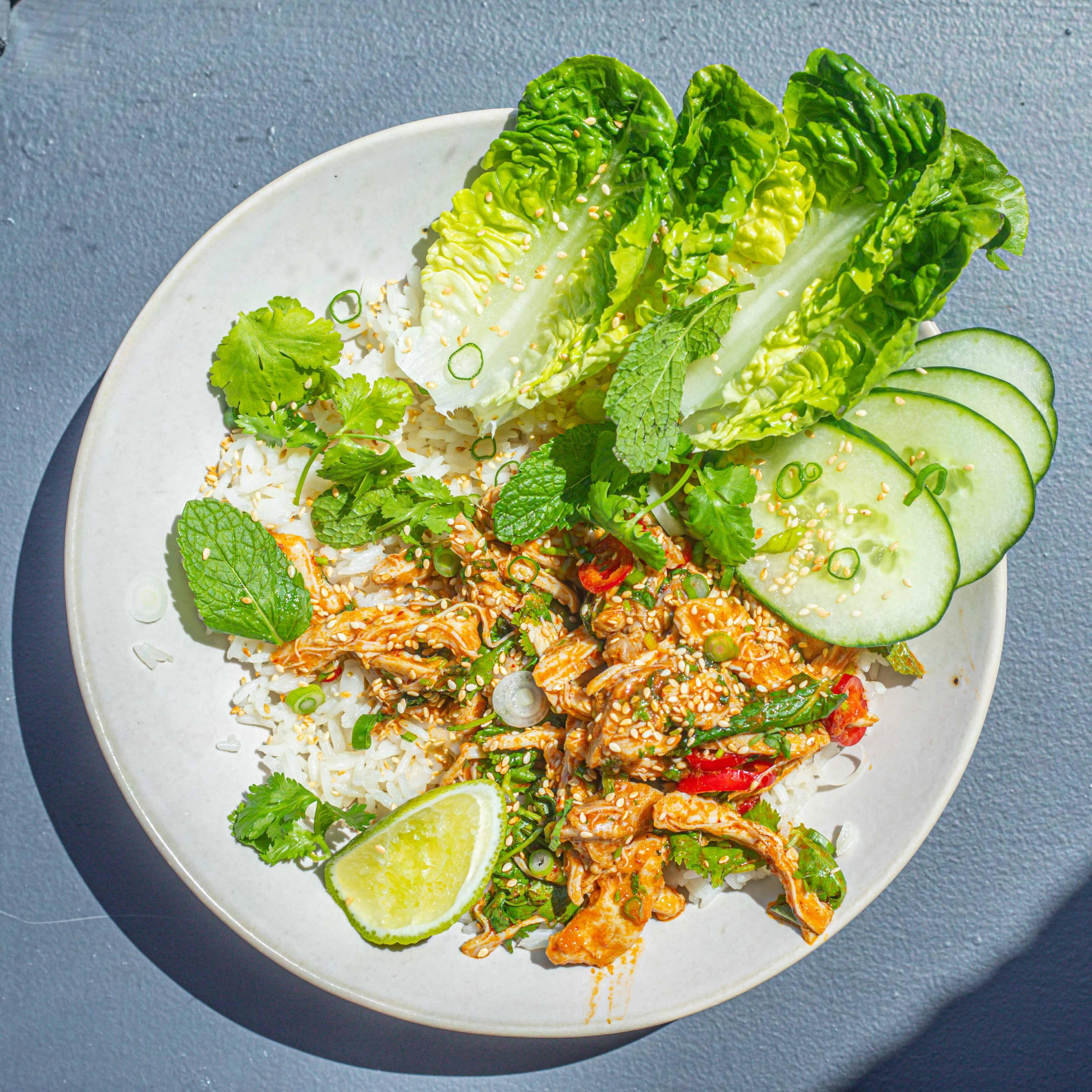 Fresh Fragrant Shredded Chicken Bowl