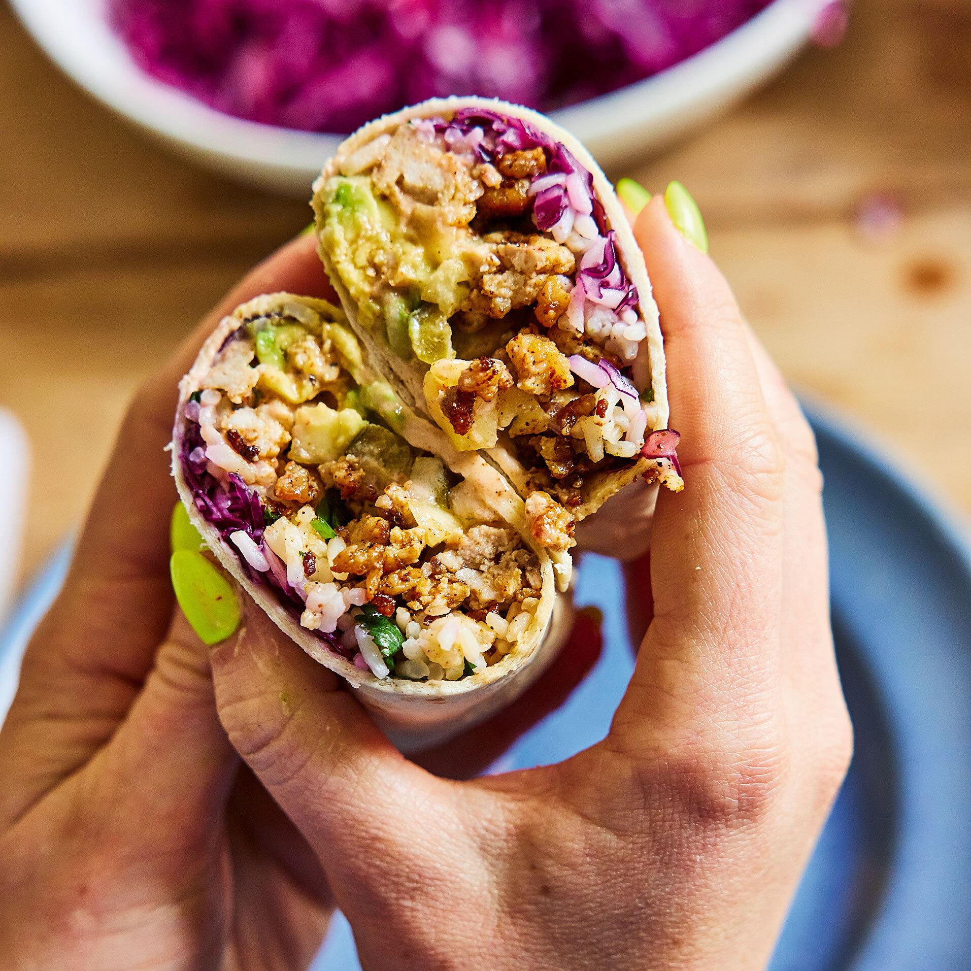 Loaded Turkey Burritos With Pineapple Salsa