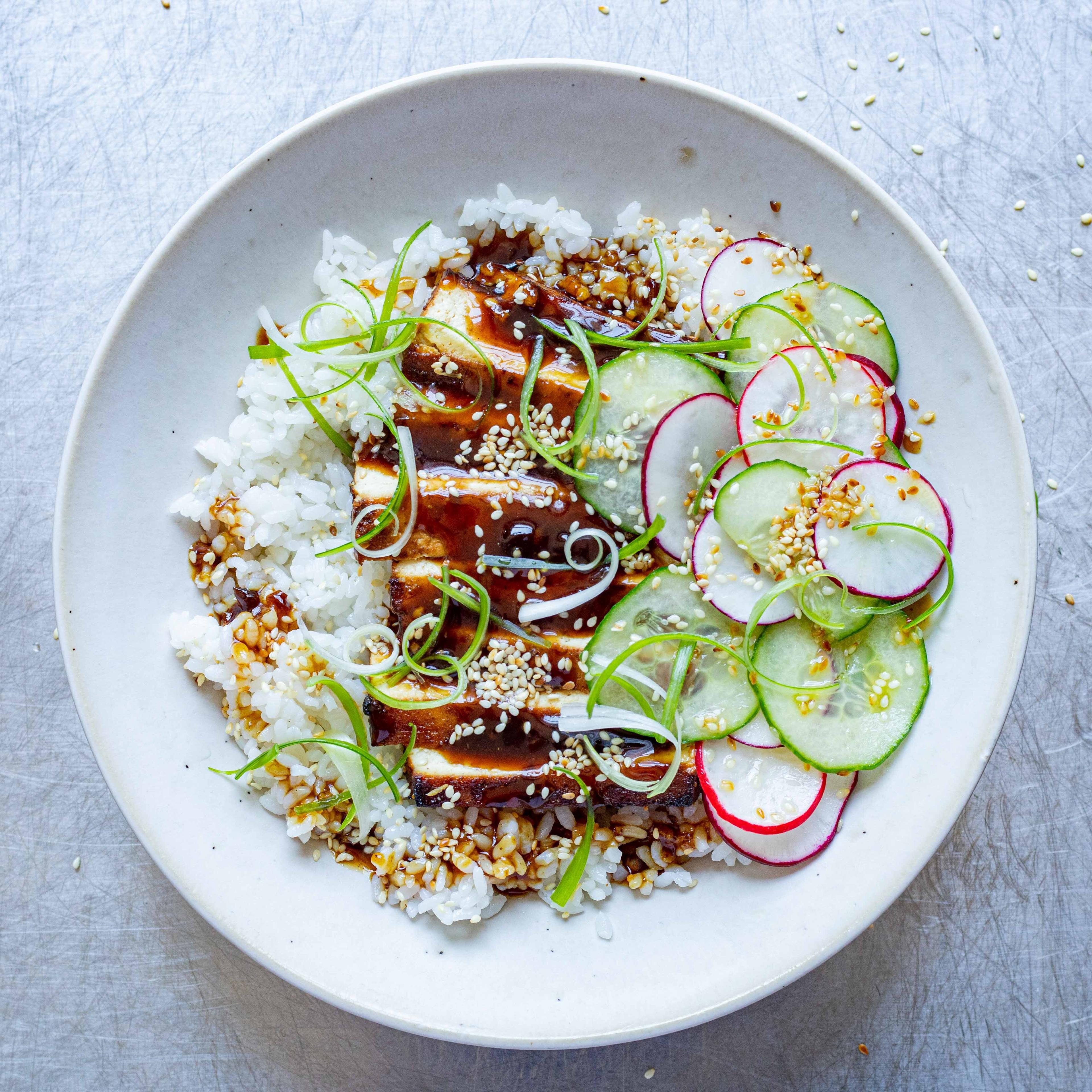 Marinated Tofu Steak