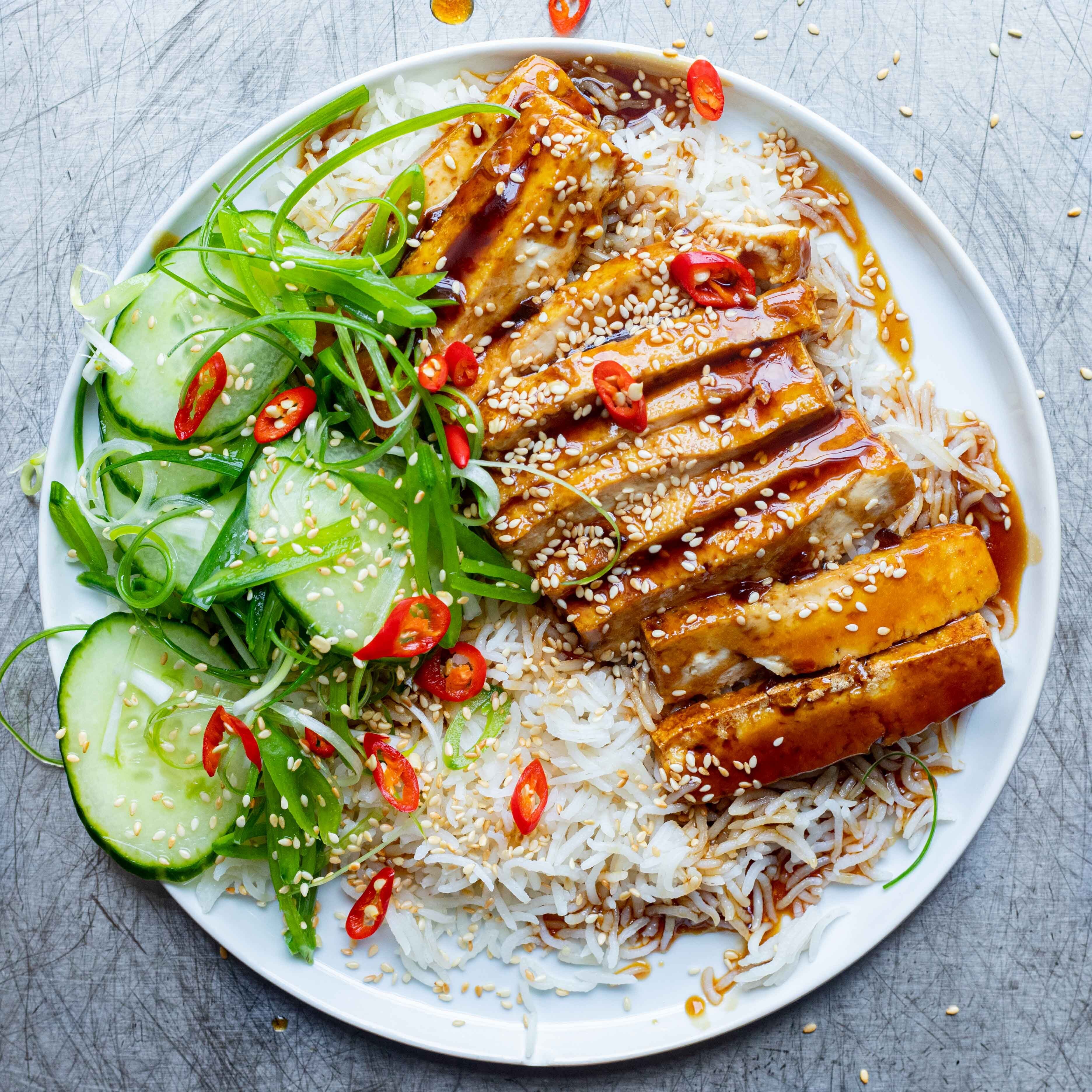 Marinated Tofu Steaks