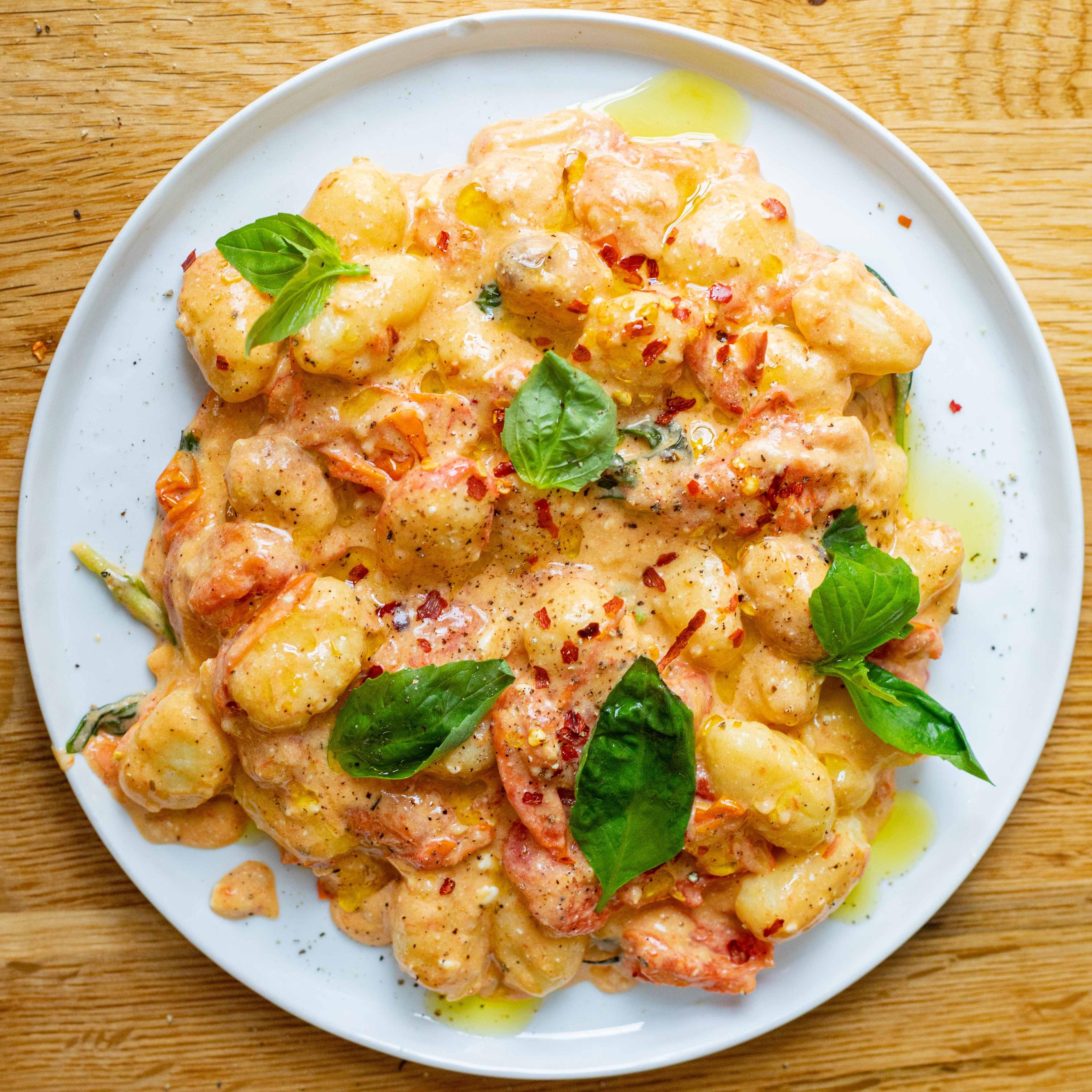 Tomato Feta Gnocchi