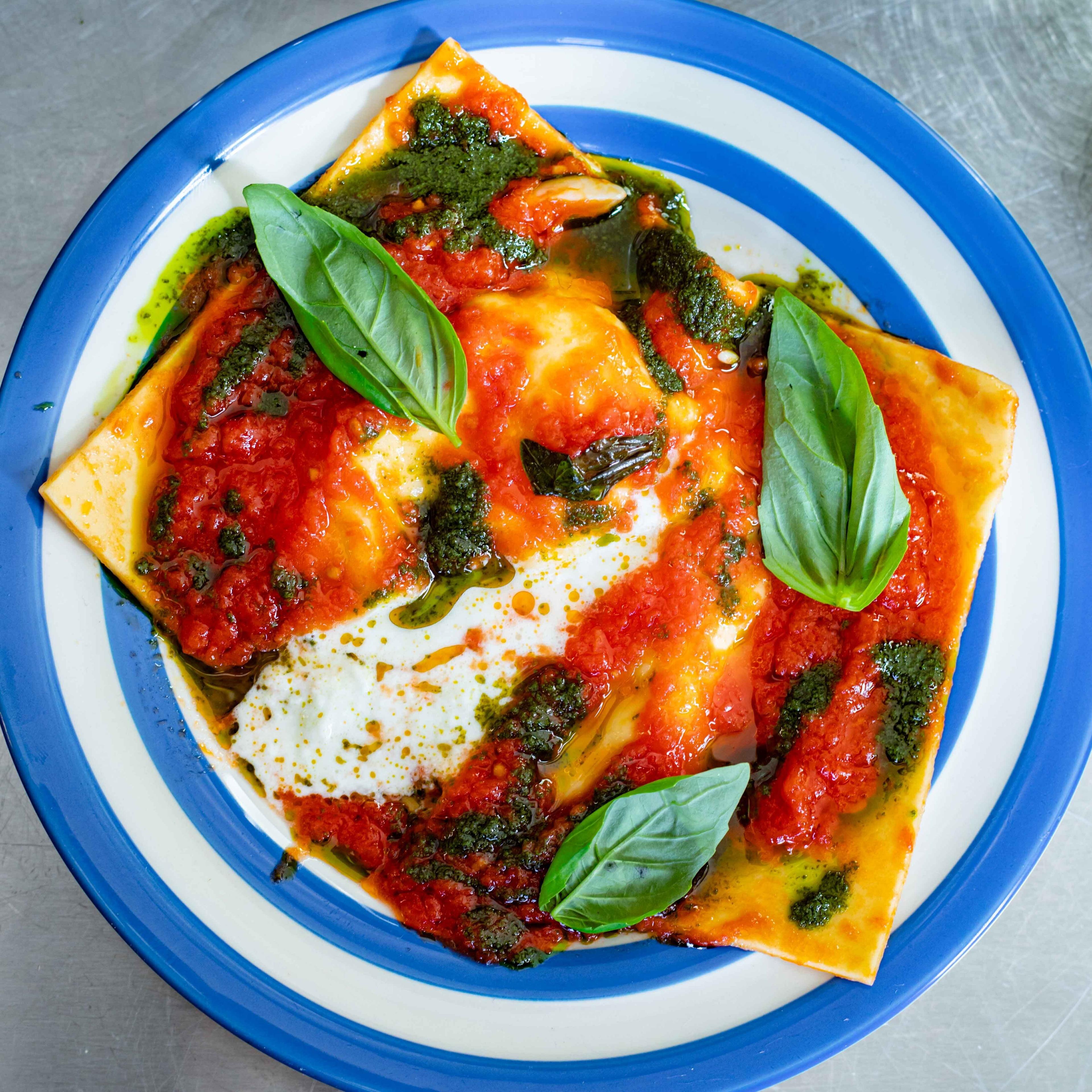 Caprese Ravioli