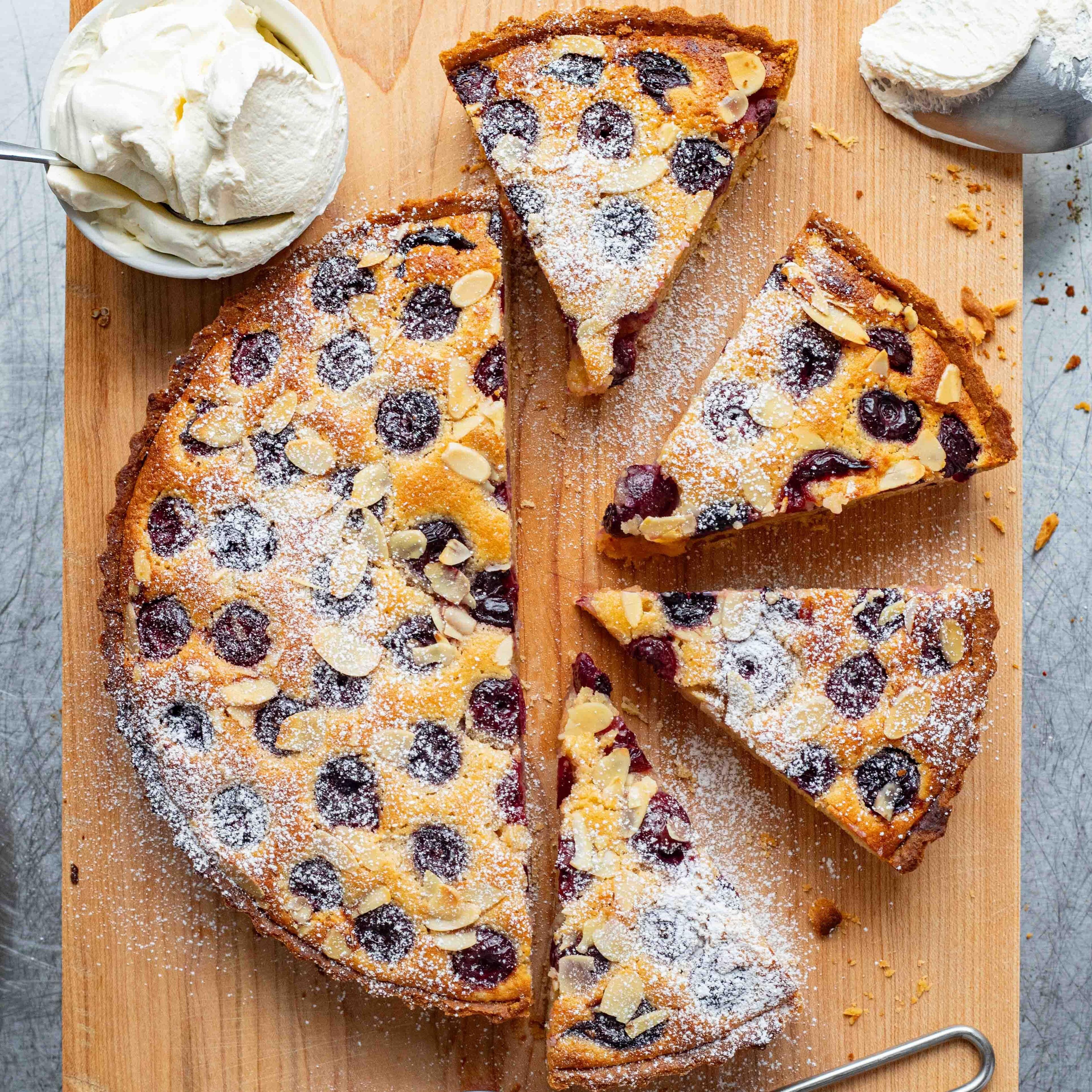 Cherry Almond Tart