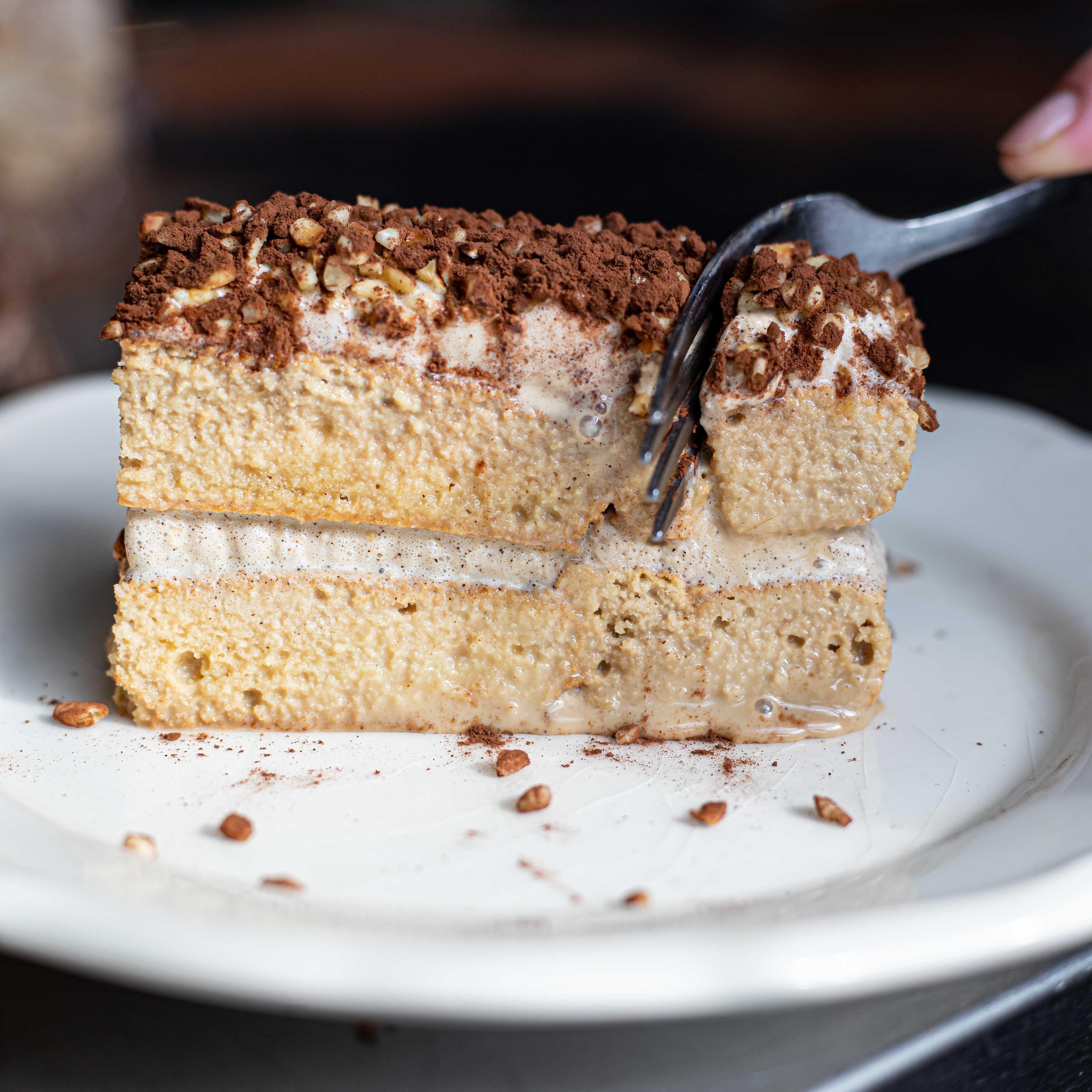 Frozen Hazelnut Tiramisu