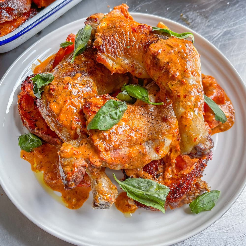 Nduja Chicken Traybake