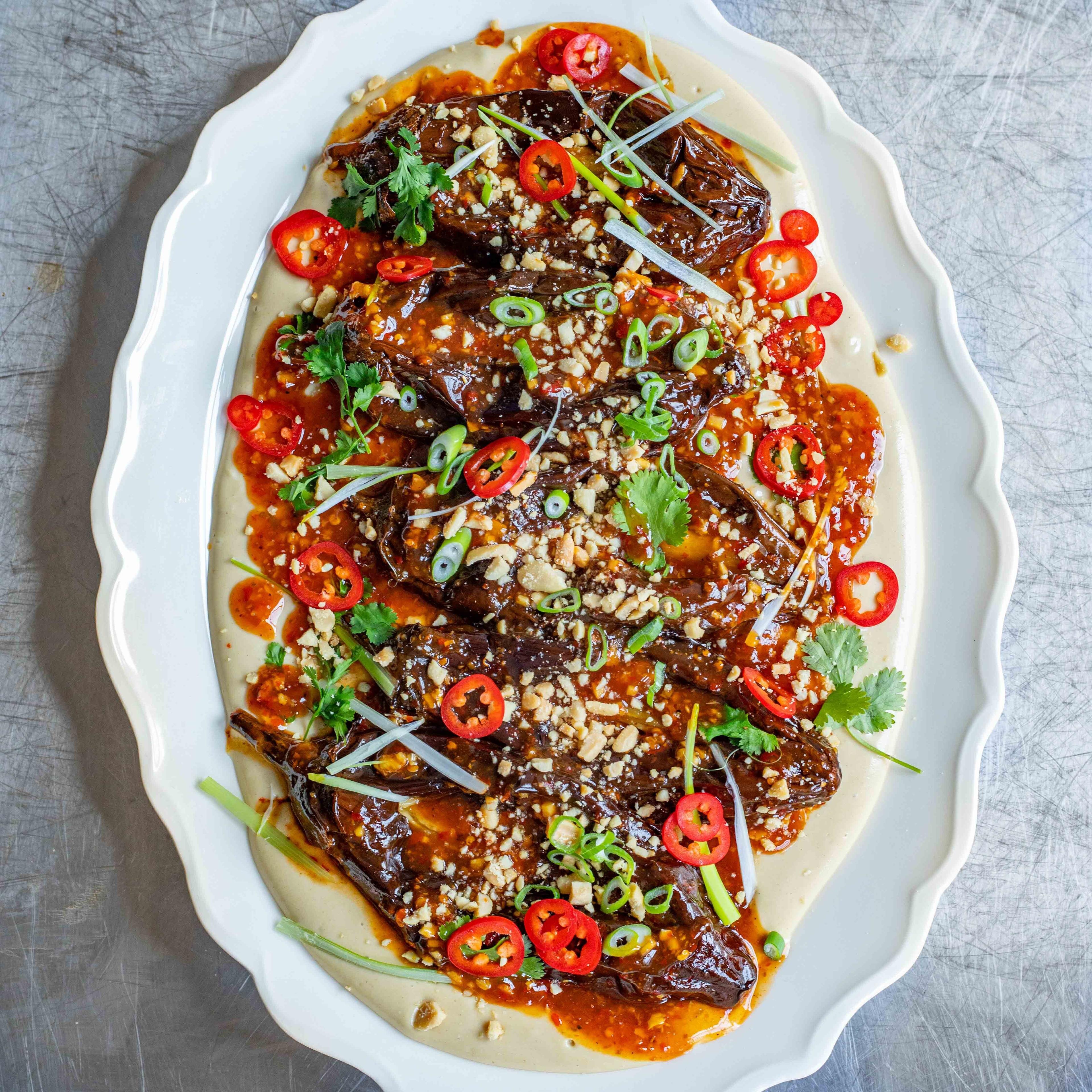 Sichuan Aubergines