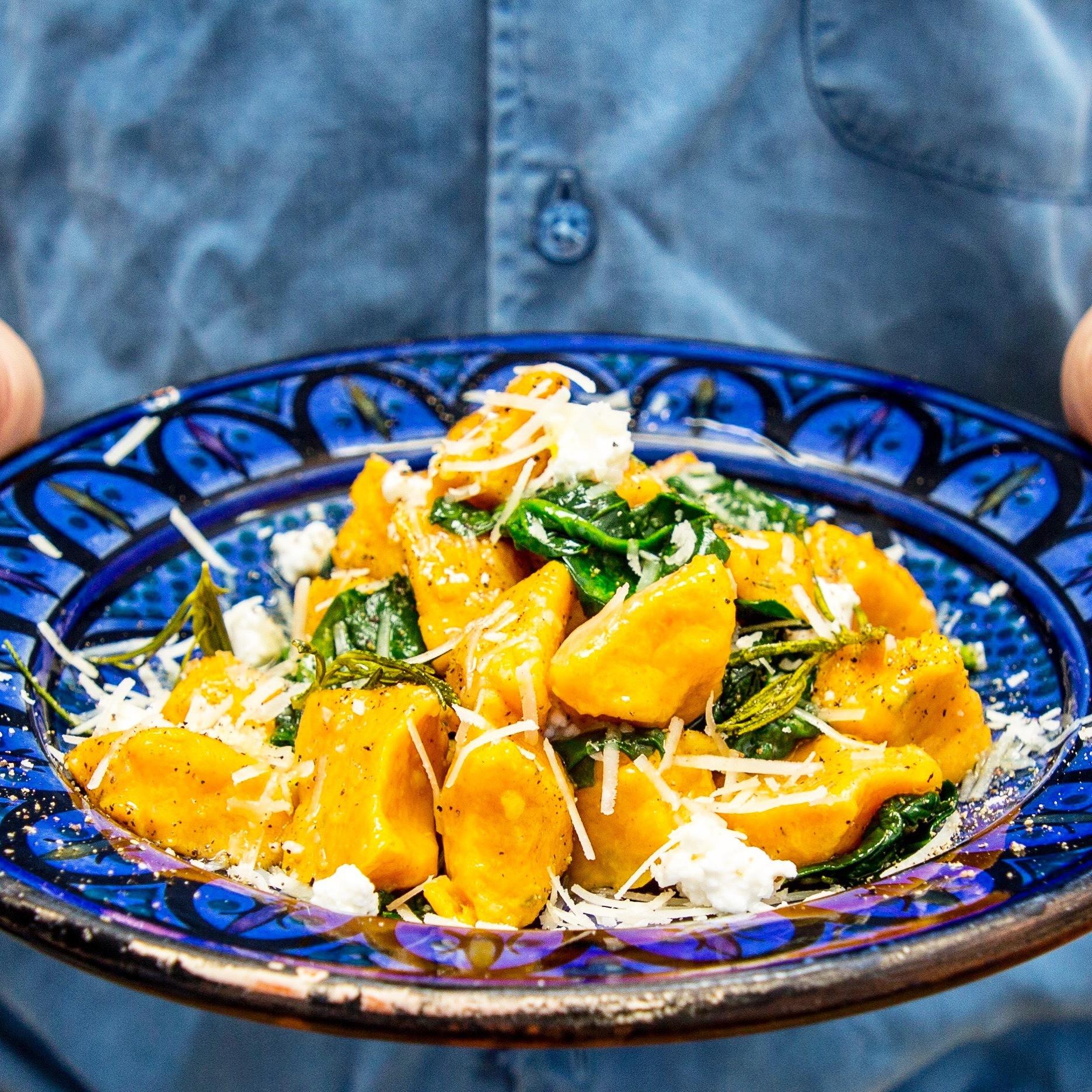 Homemade Sweet Potato Gnocchi