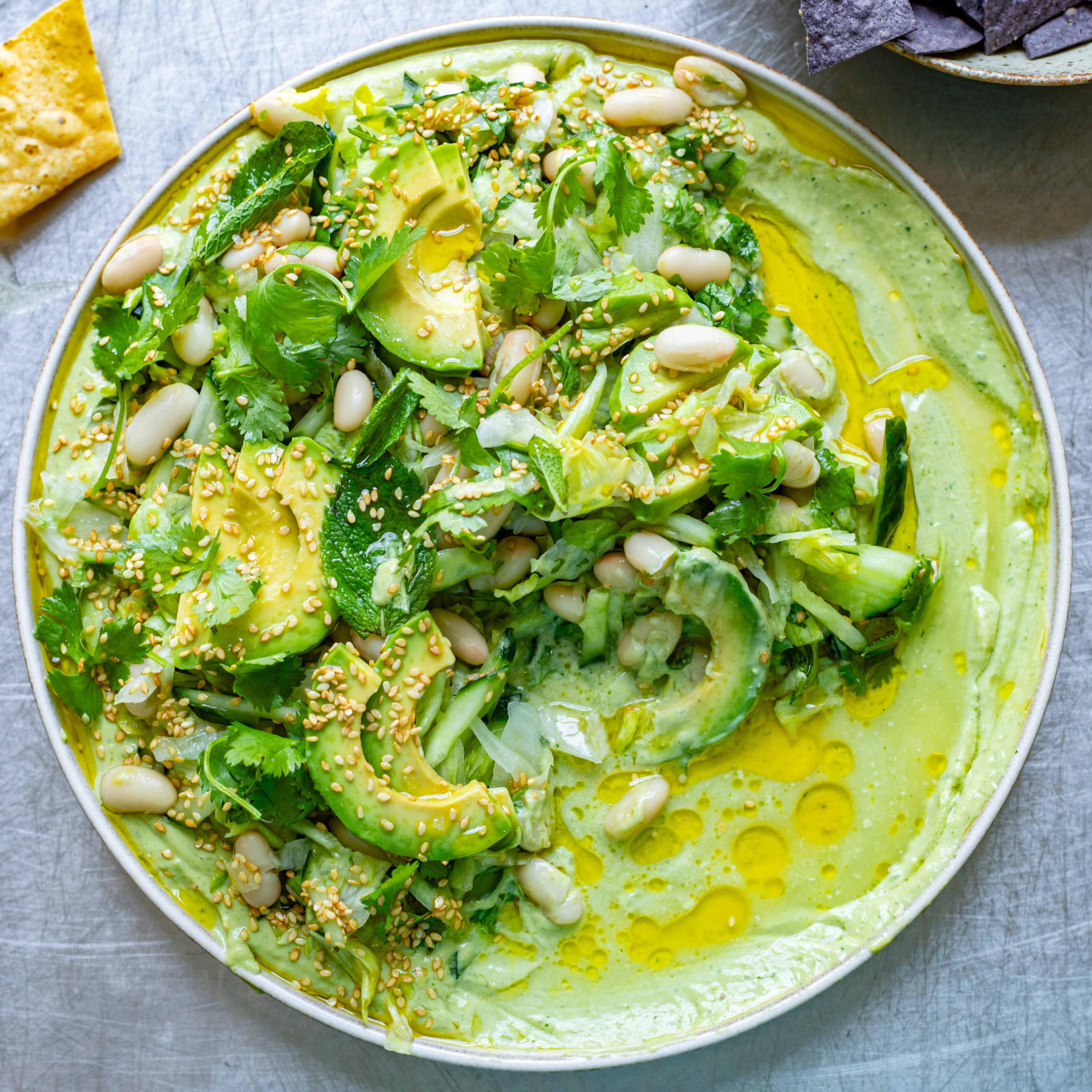 Japanese Inspired Green Goddess Bowl