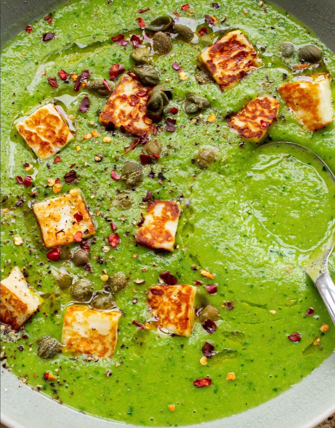 Peppery Pea Soup