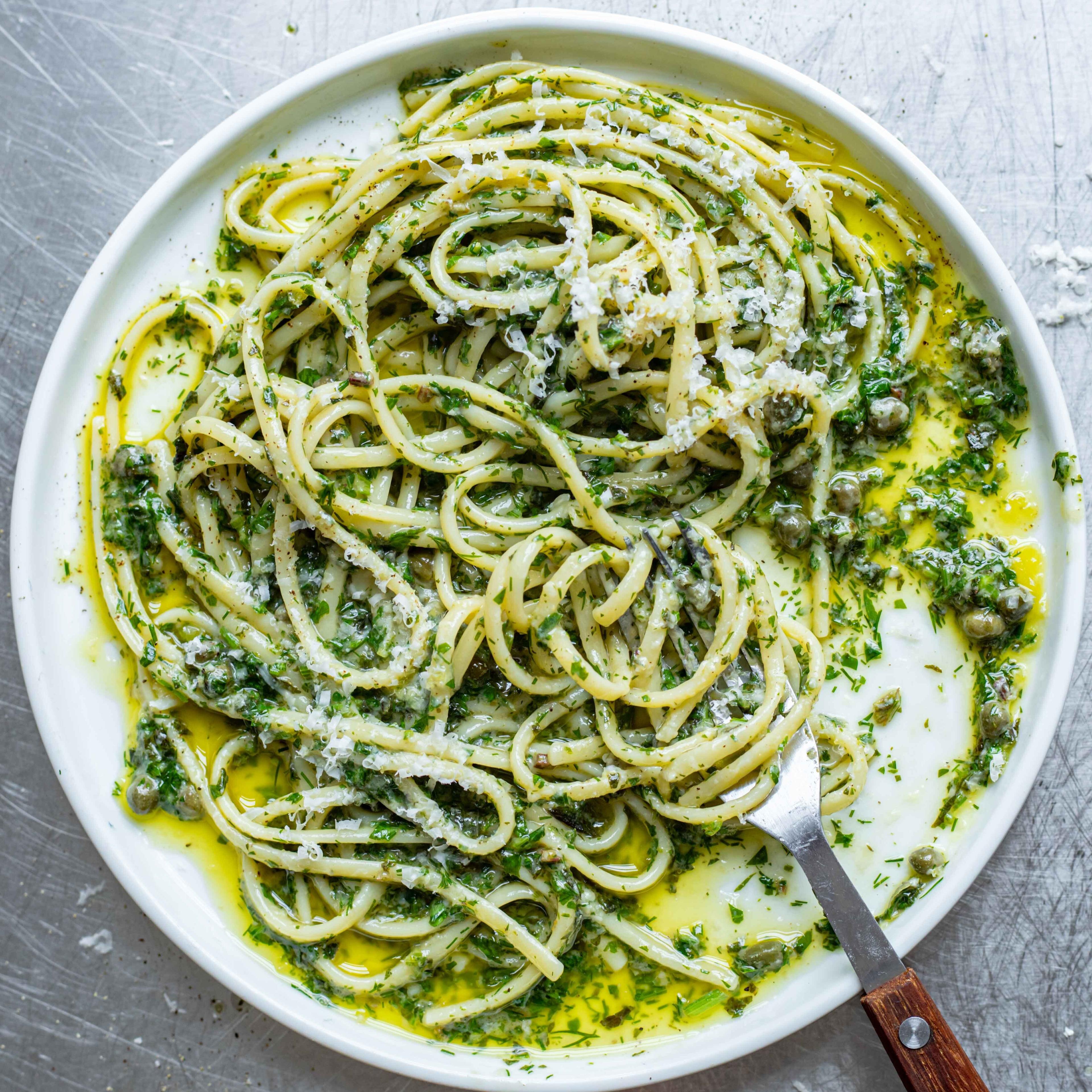 Salsa Verde Pasta