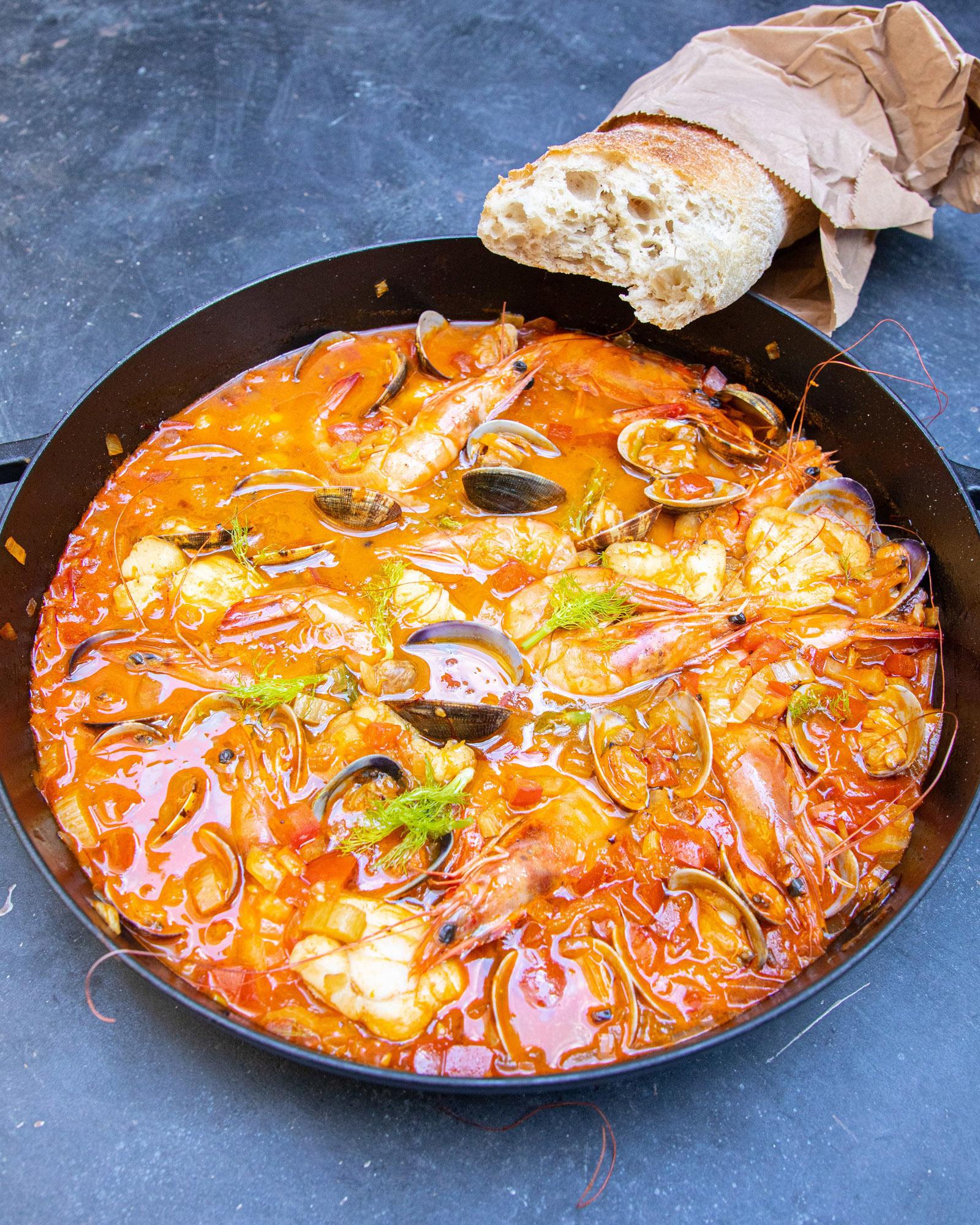 Sopa Bullabesa de Almería