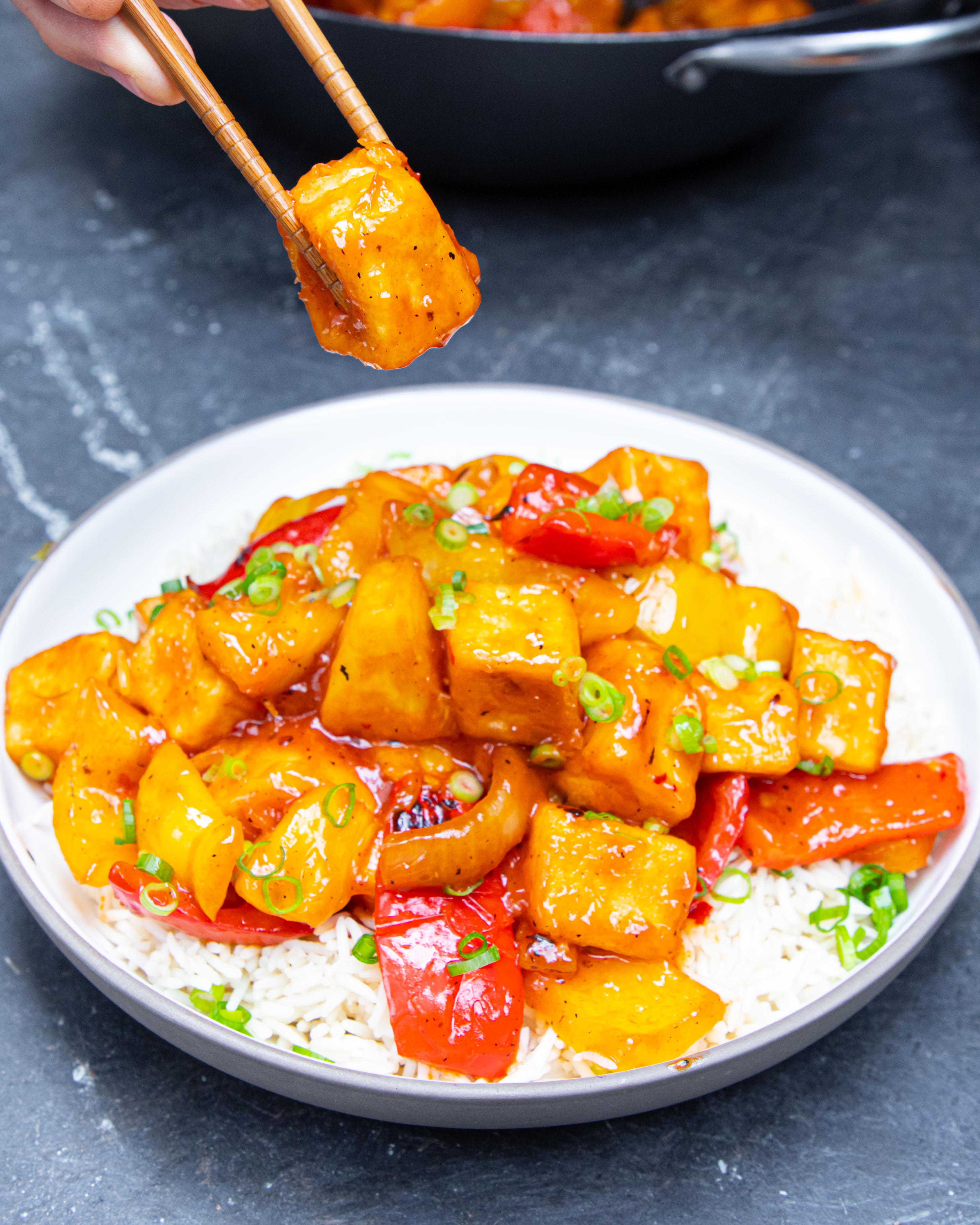 Sweet n Sour Tofu