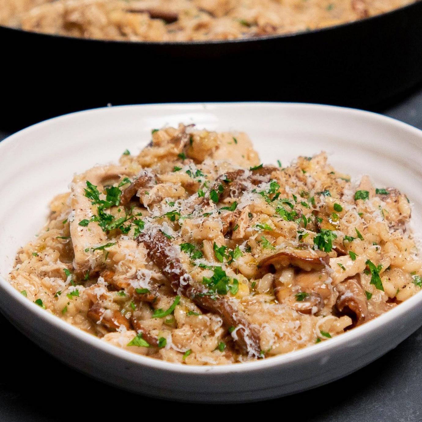 Leftover Turkey Risotto