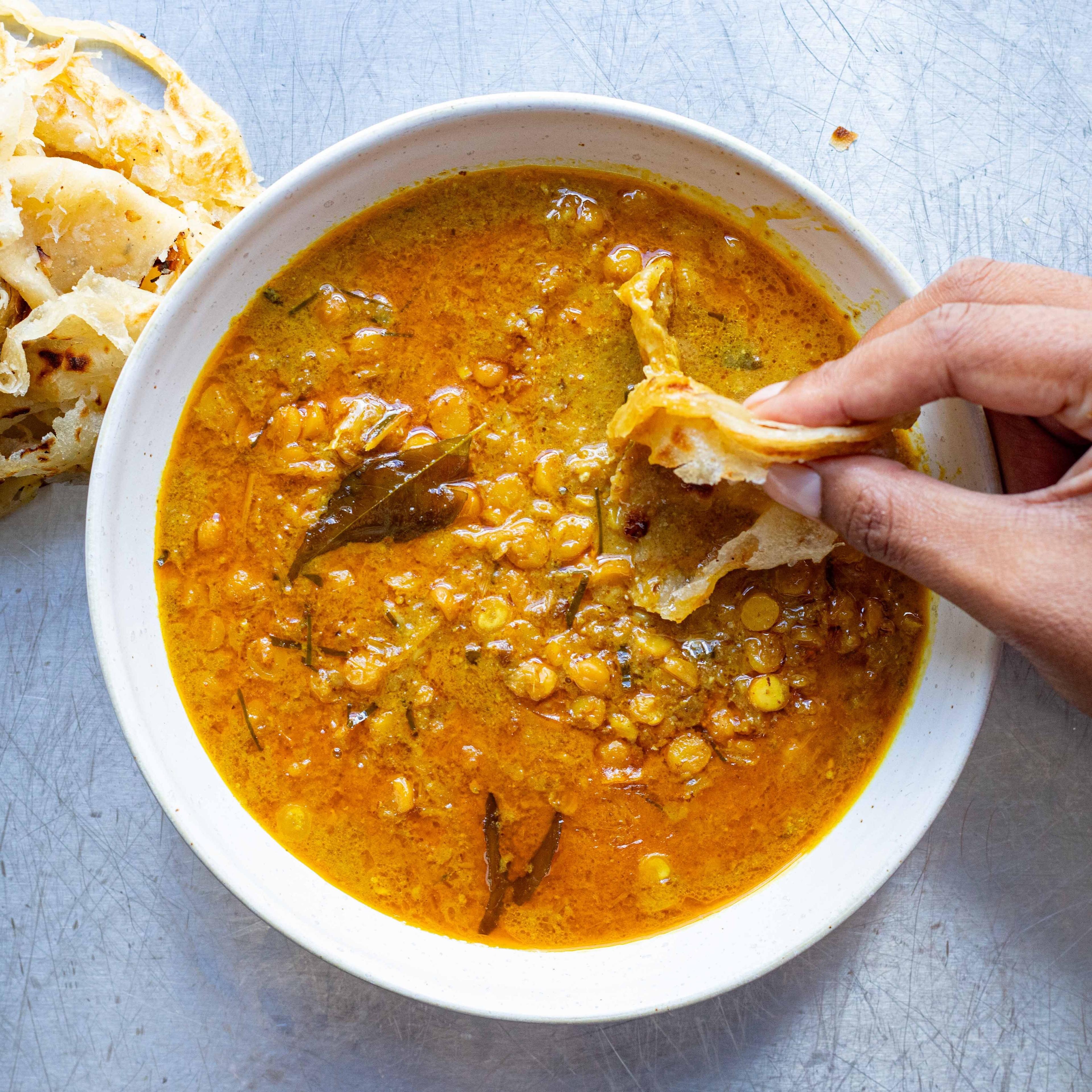 Malaysian Inspired Chana Dal Curry