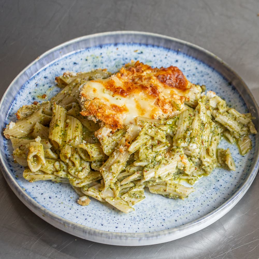 Baked Pesto Penne