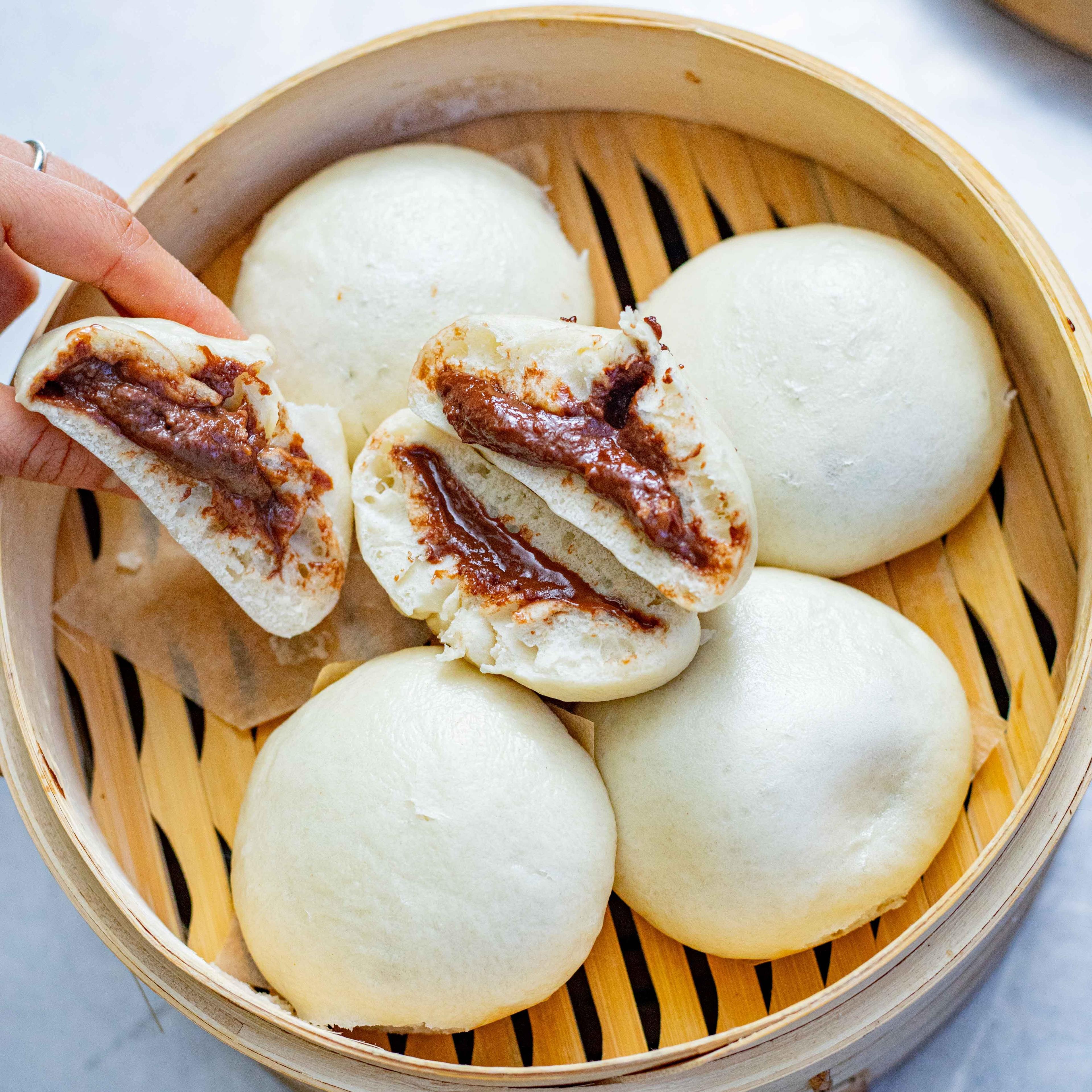 Chocolate Bao Buns