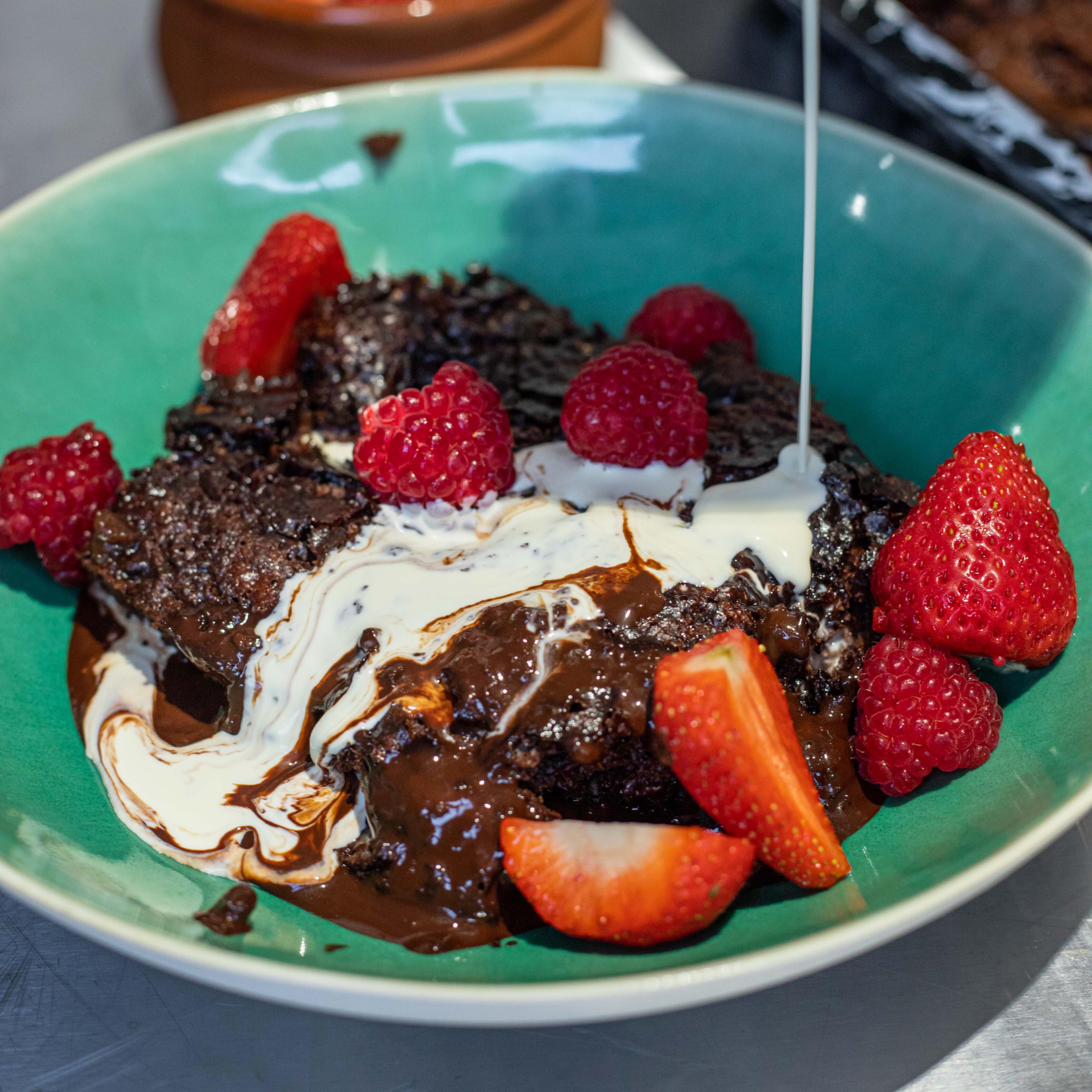 Self Saucing Chocolate Pudding