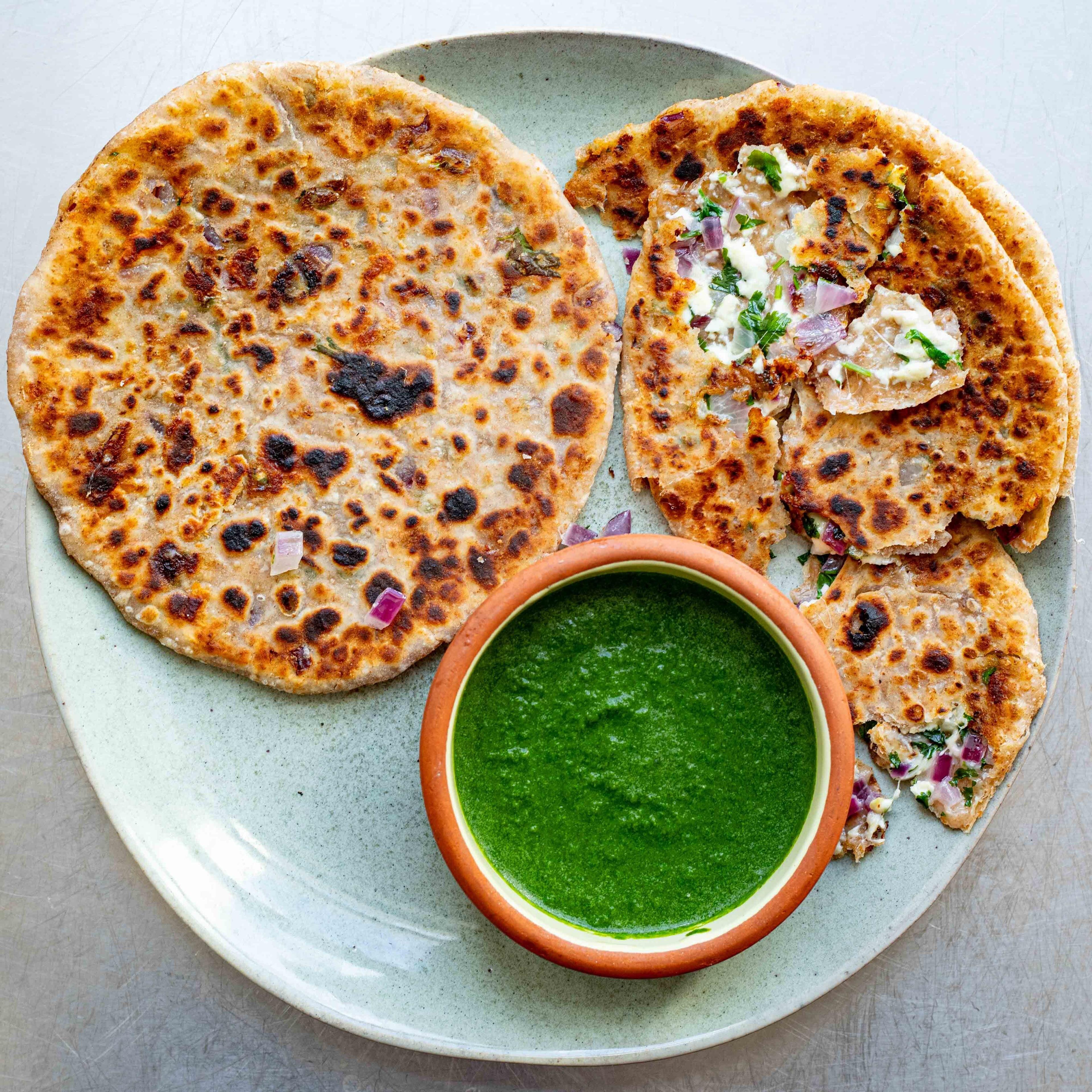 Three Cheese Paratha