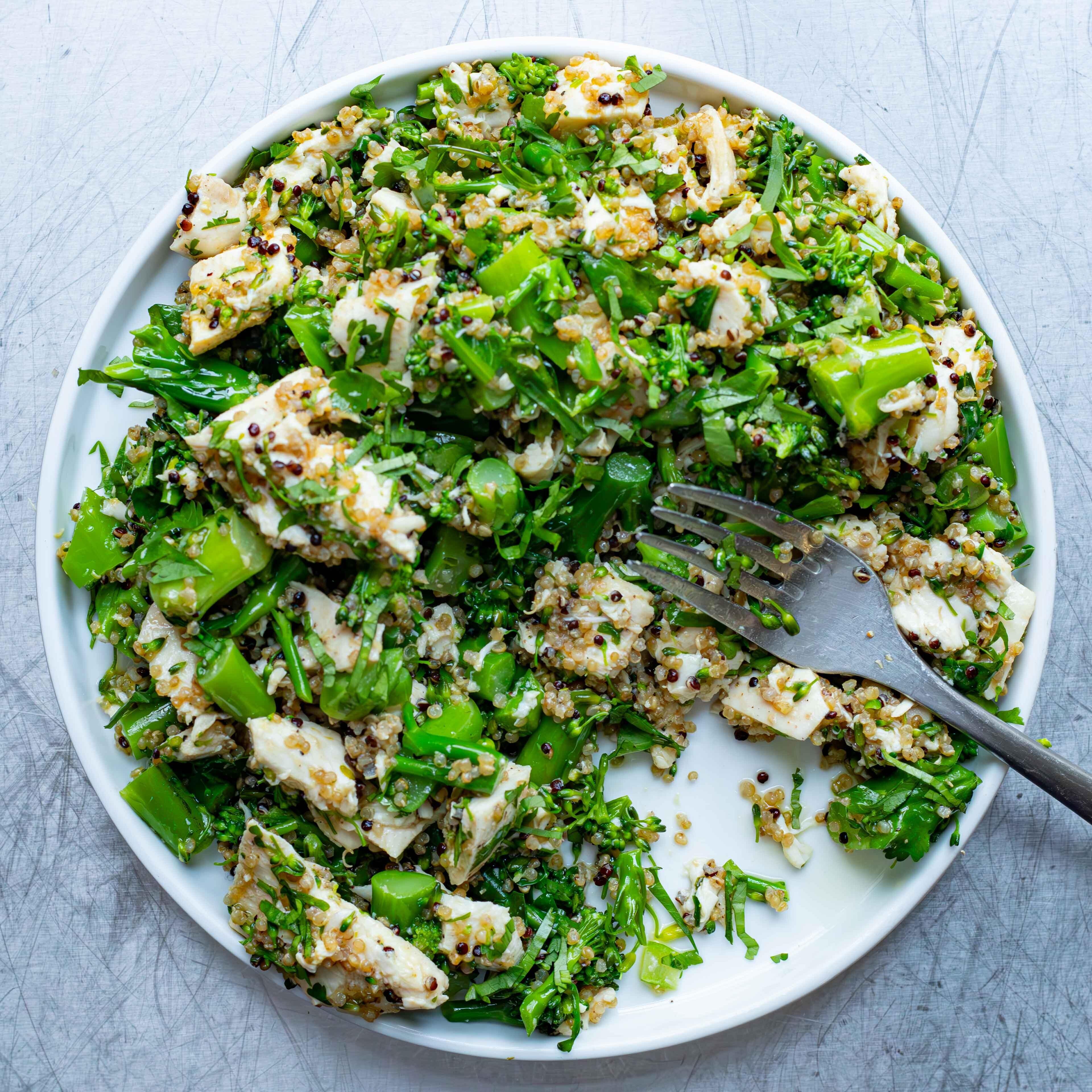 Chicken Broccoli Chopped Salad