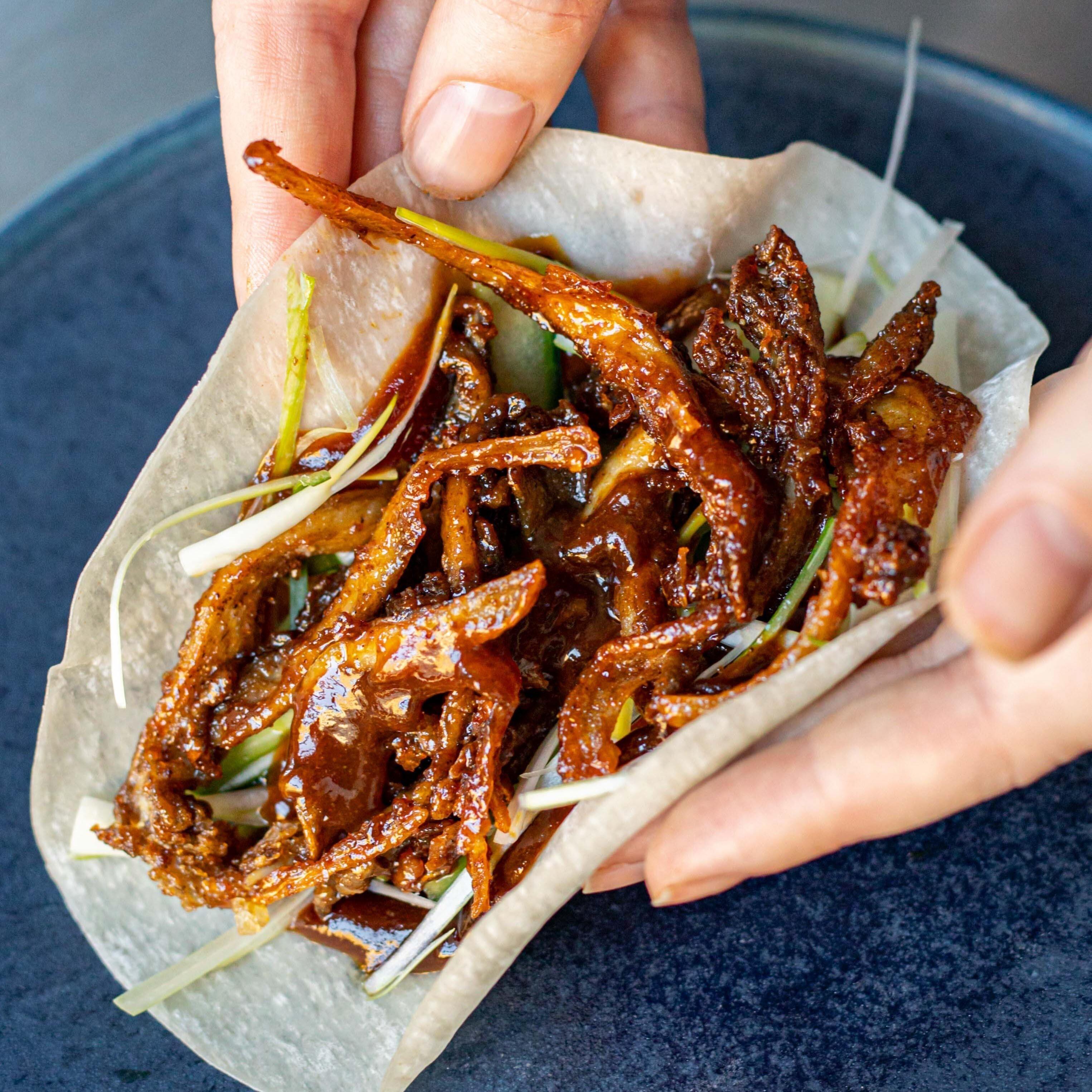 Crispy Mushroom Pancakes